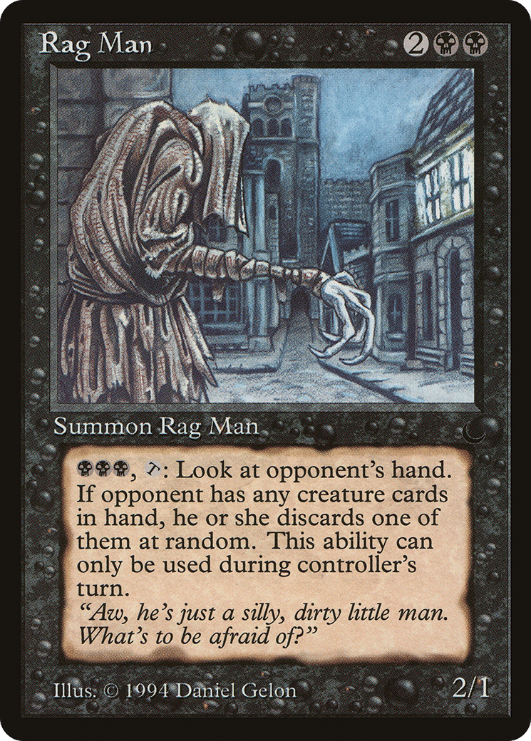 Rag Man — The Dark — Magic: The Gathering