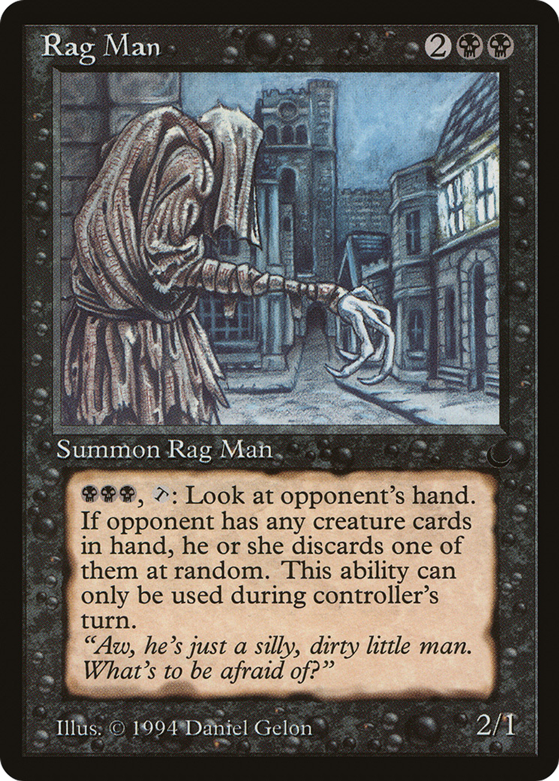 Rag Man — The Dark — Magic: The Gathering