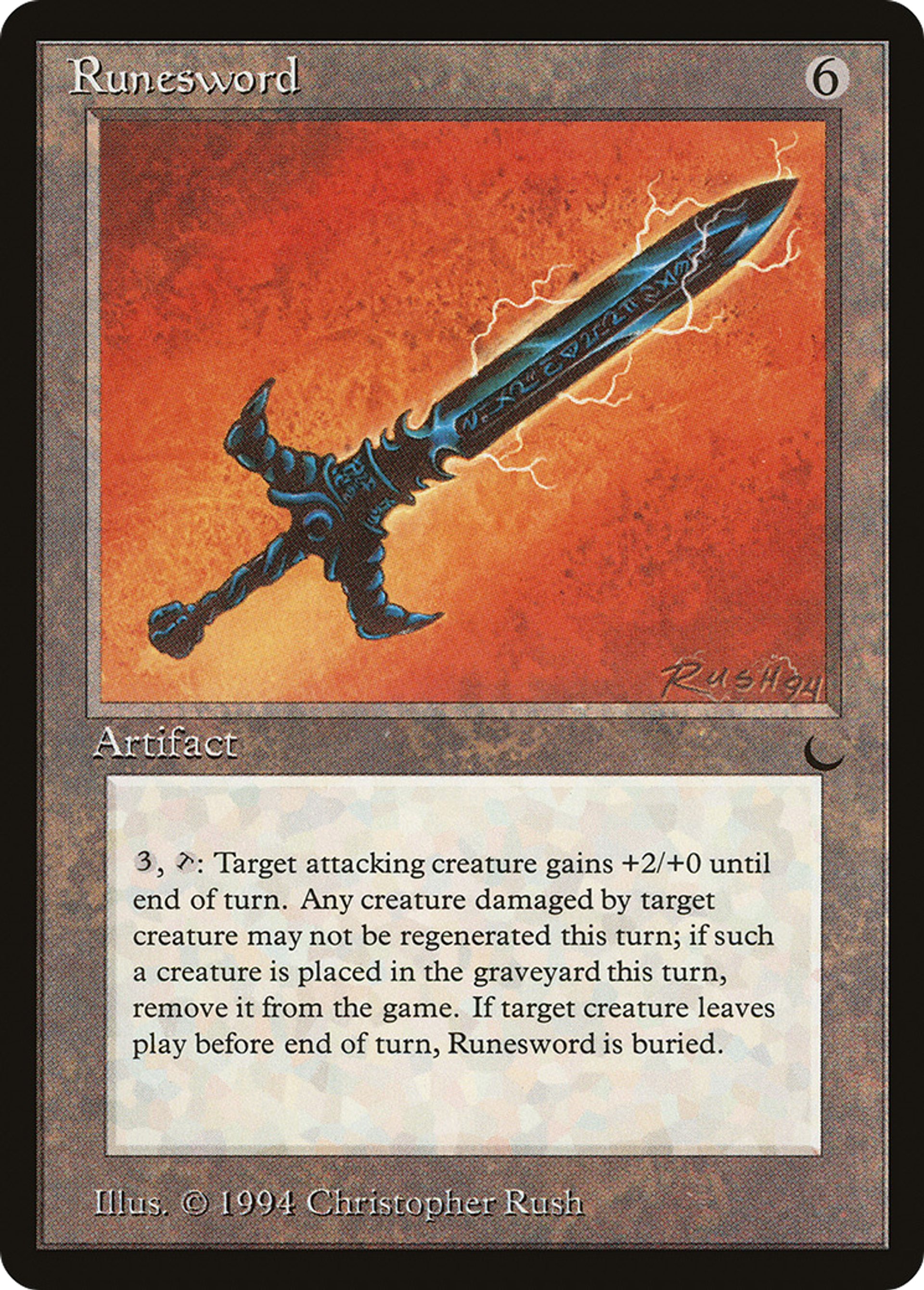 Runesword — The Dark — Magic: The Gathering