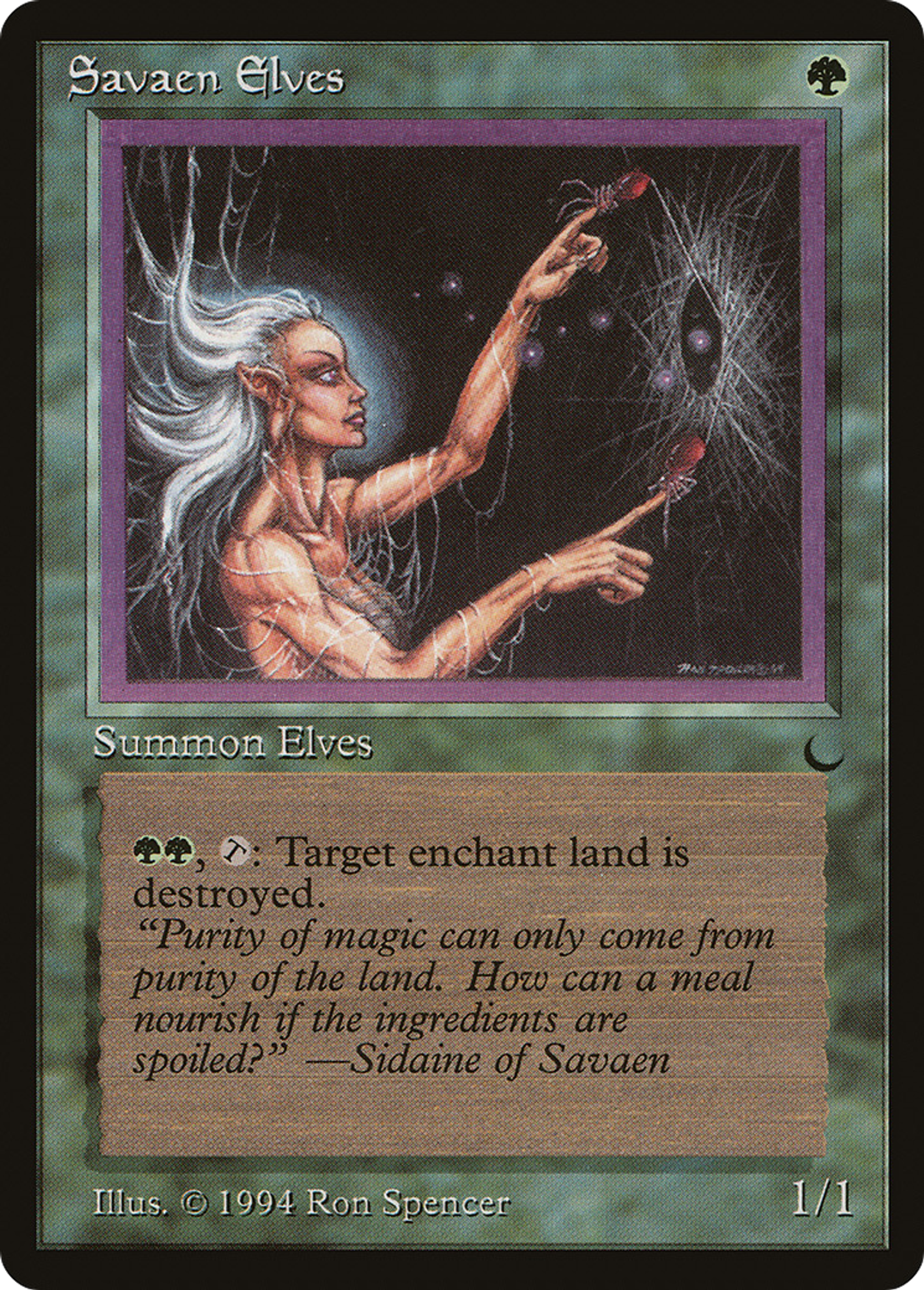 Savaen Elves — The Dark — Magic: The Gathering