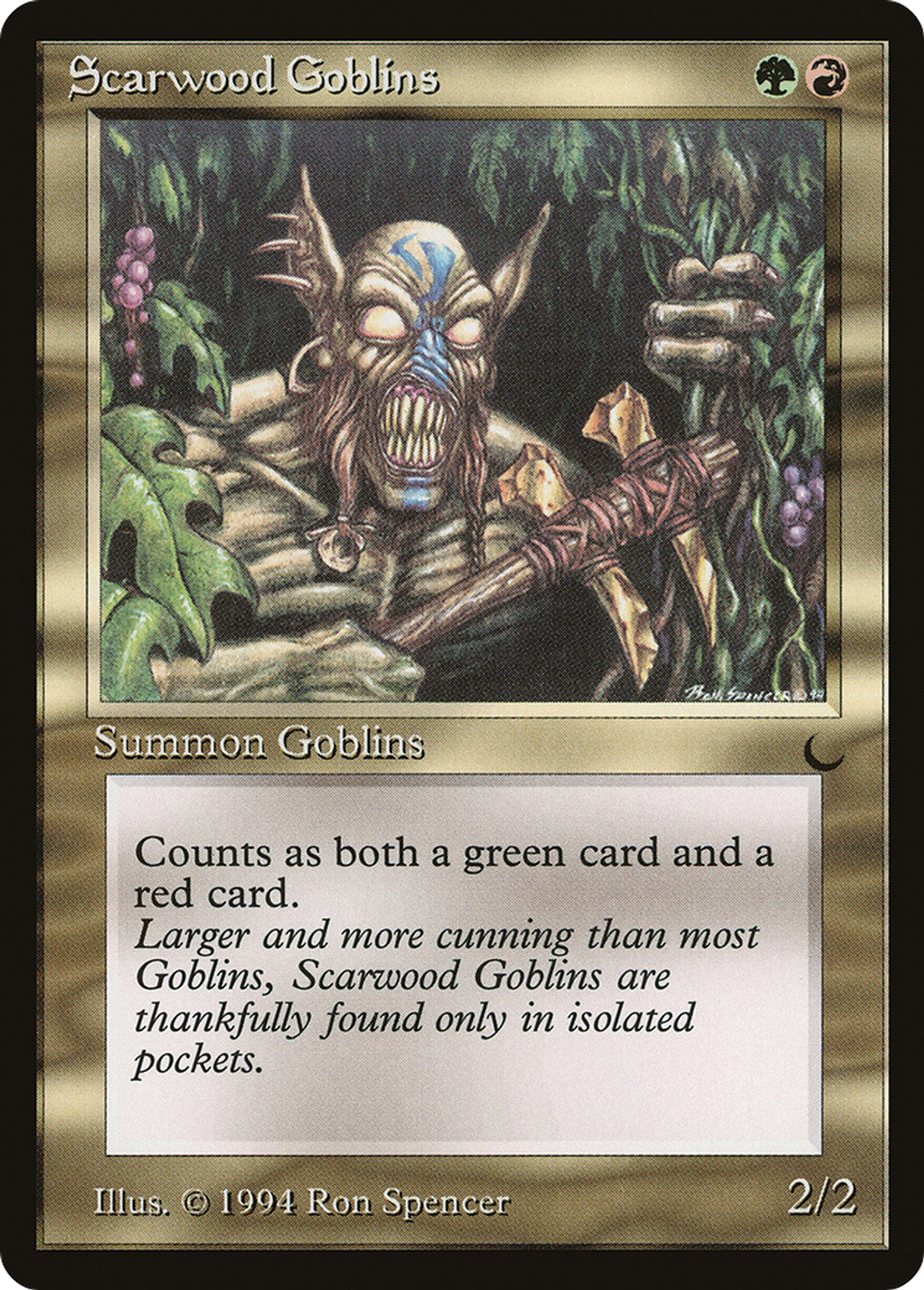 Scarwood Goblins — The Dark — Magic: The Gathering