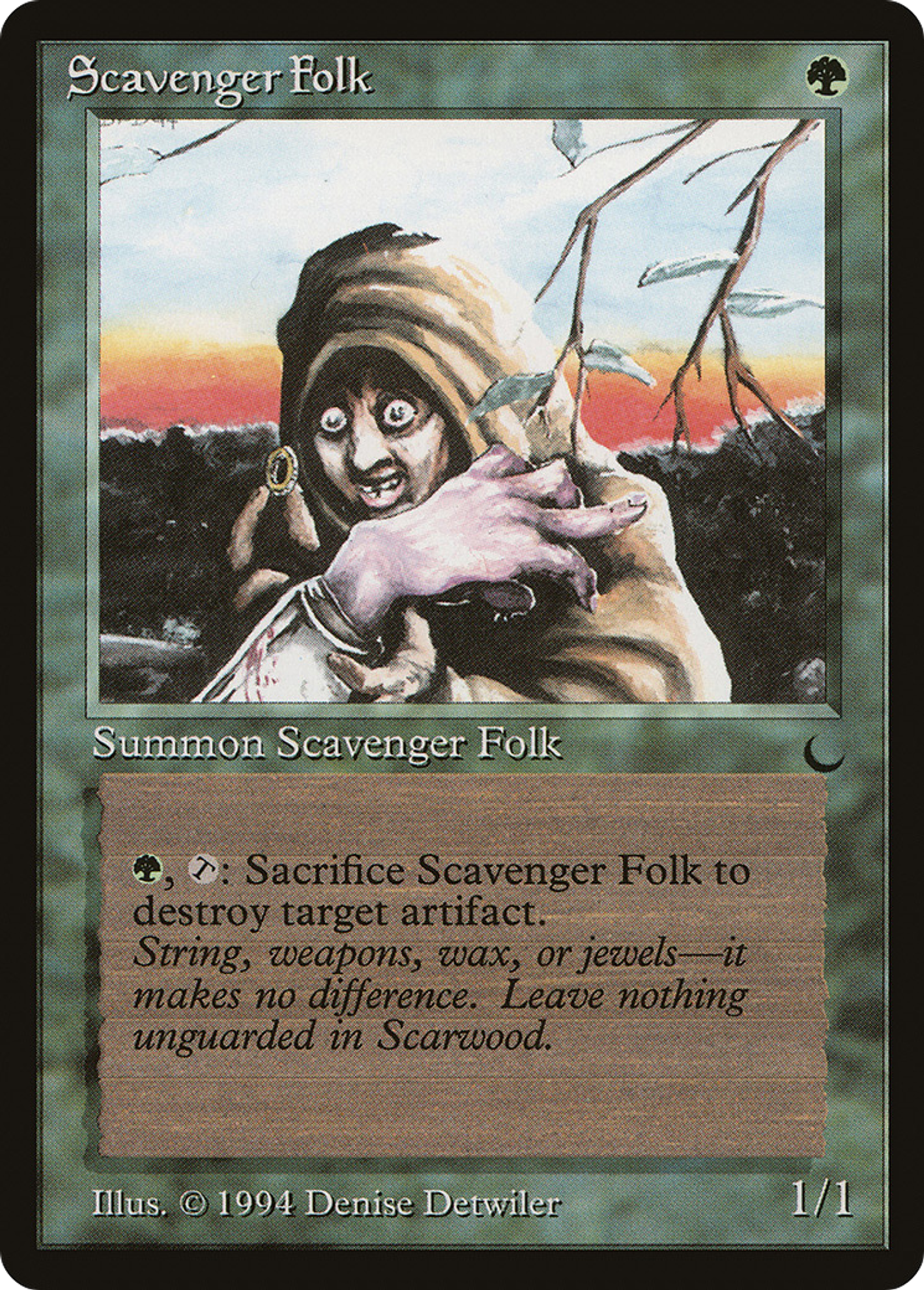 Scavenger Folk — The Dark — Magic: The Gathering