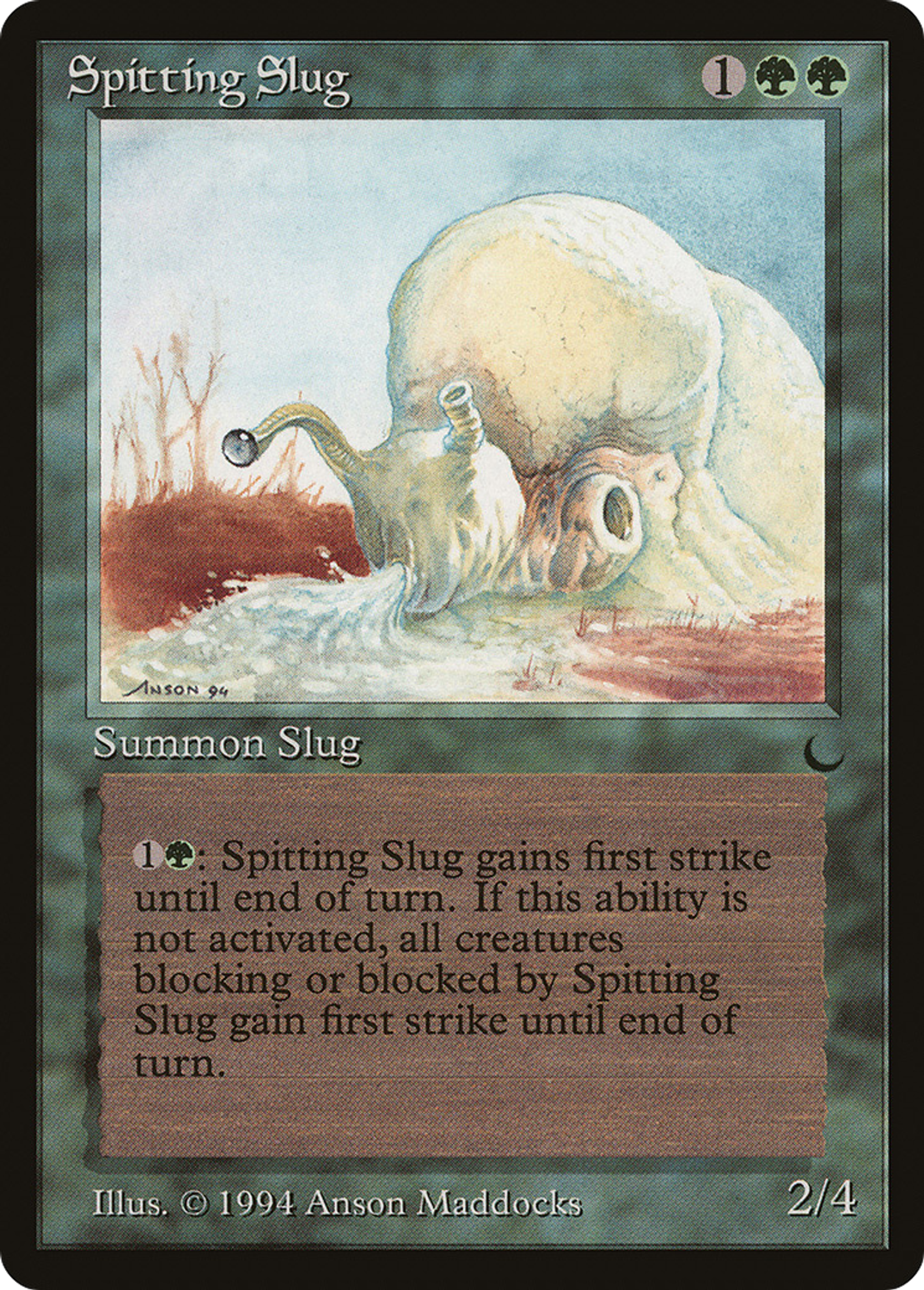 Spitting Slug — The Dark — Magic: The Gathering