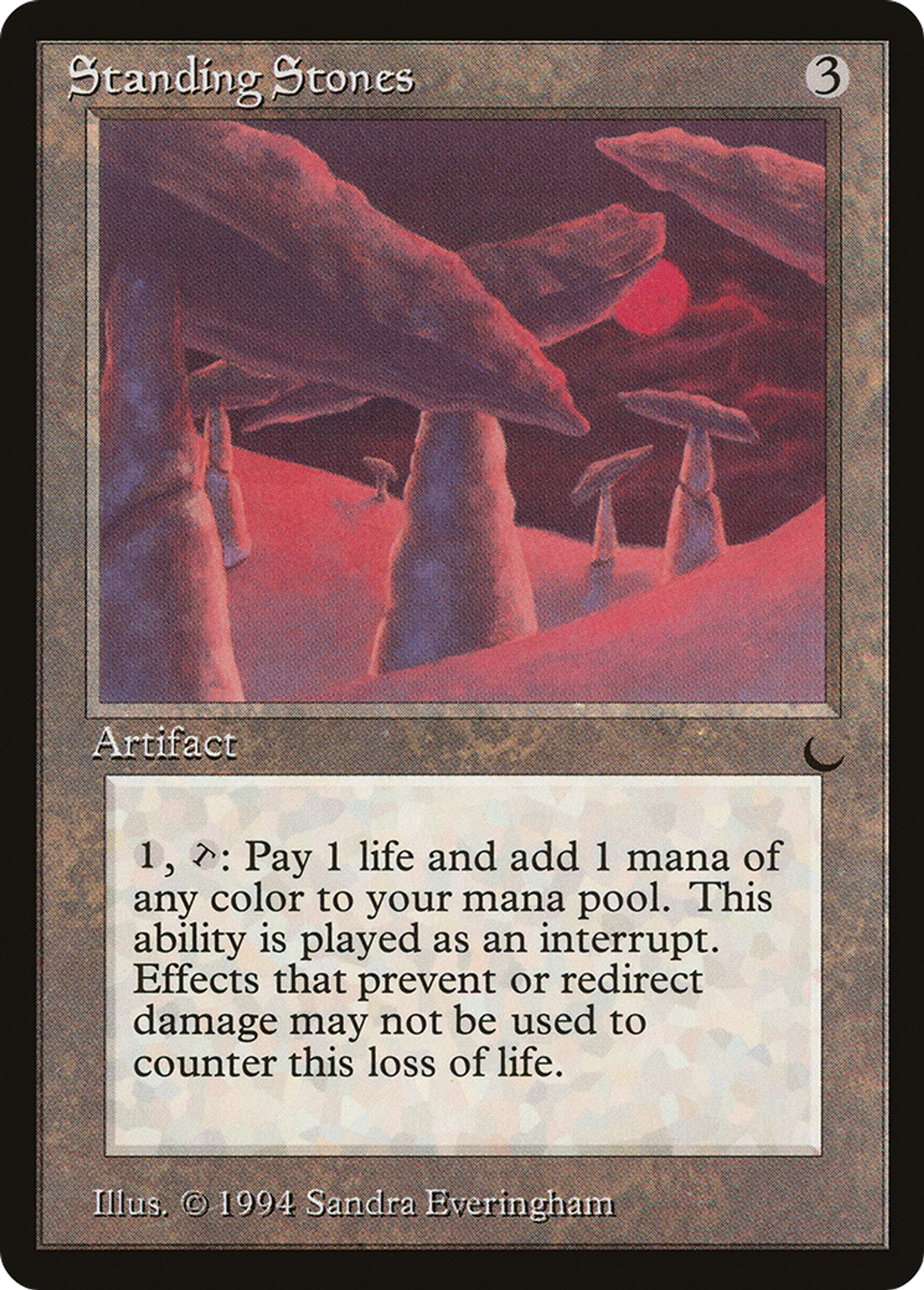 Standing Stones — The Dark — Magic: The Gathering