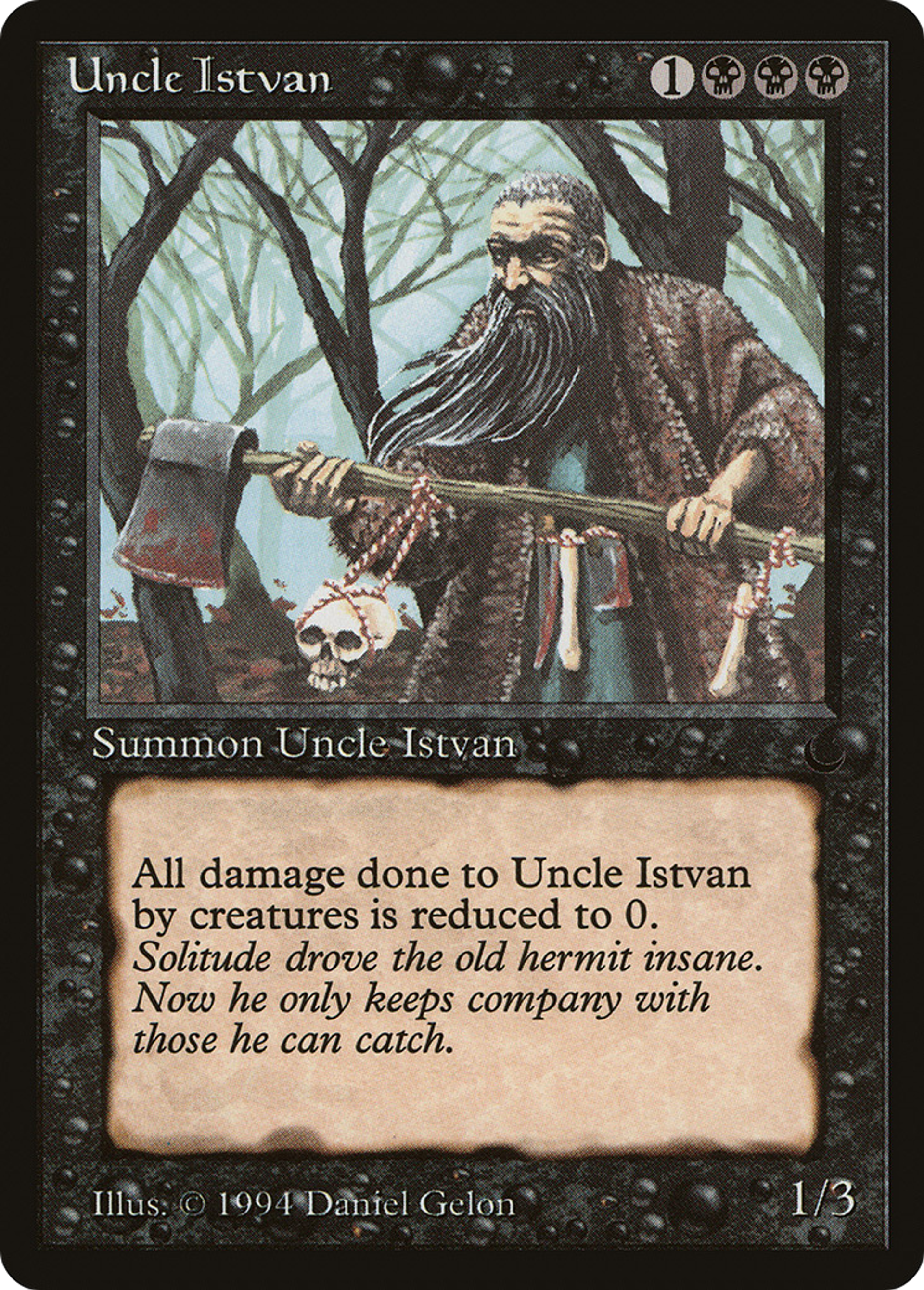 Uncle Istvan — The Dark — Magic: The Gathering