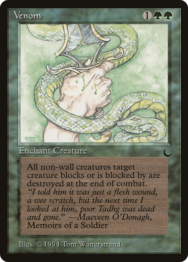 Venom — The Dark — Magic: The Gathering