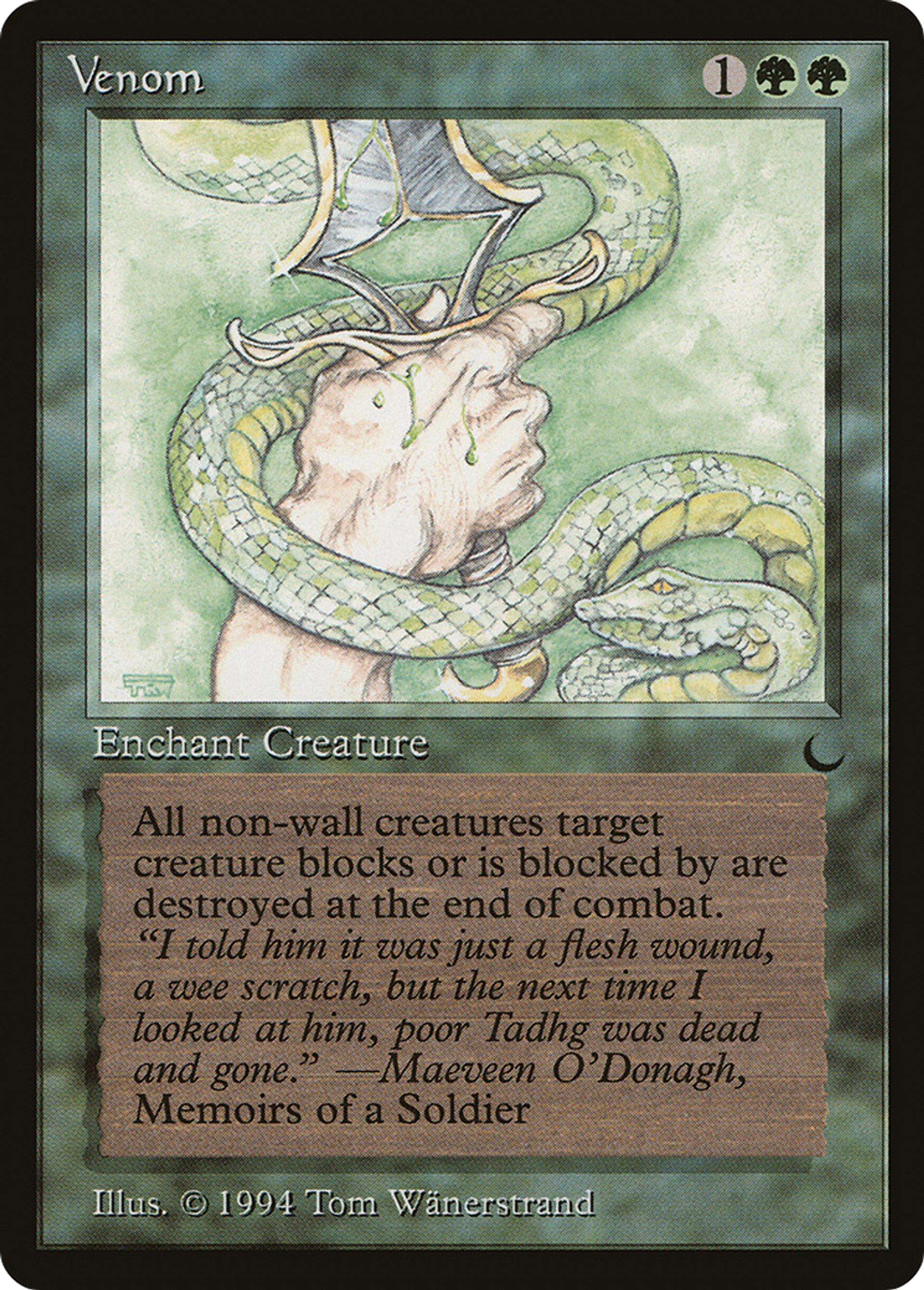Venom — The Dark — Magic: The Gathering
