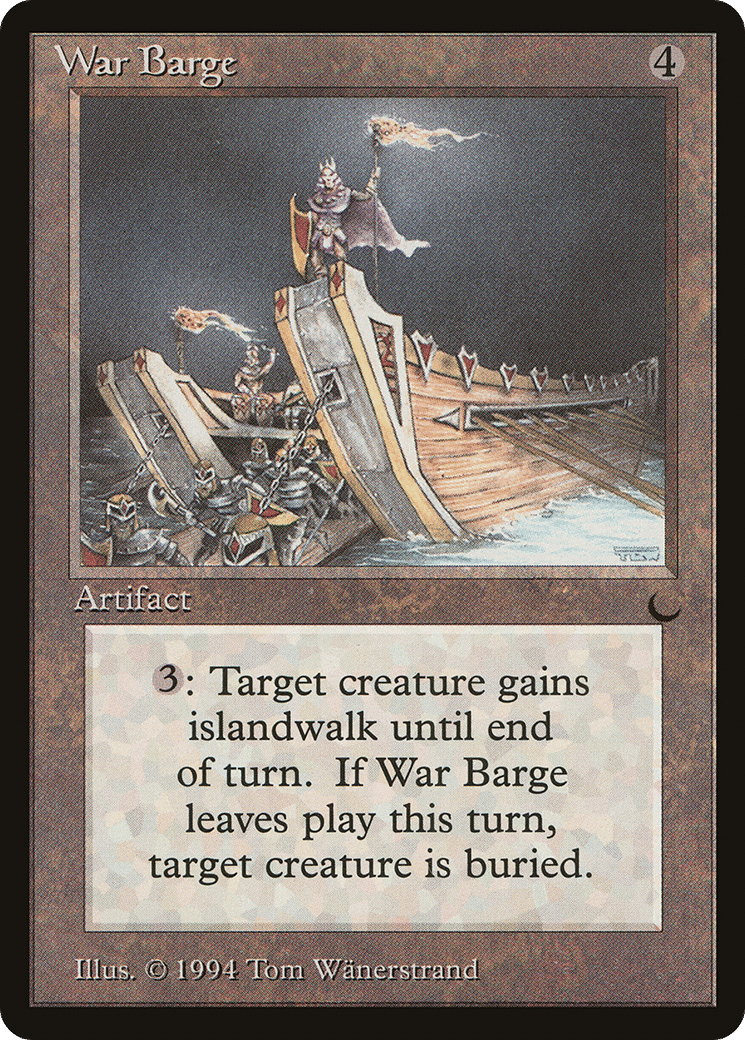 War Barge — The Dark — Magic: The Gathering