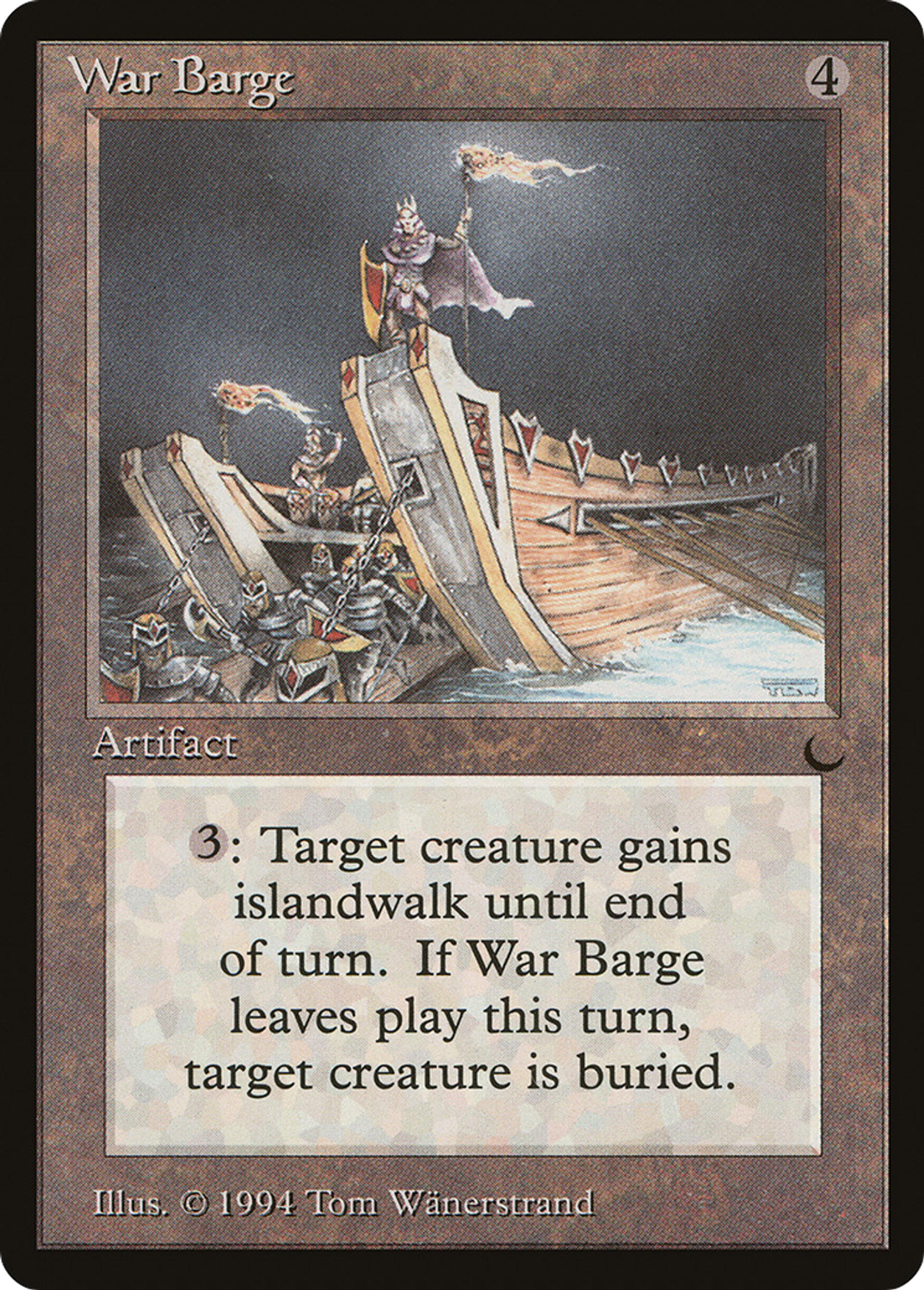War Barge — The Dark — Magic: The Gathering