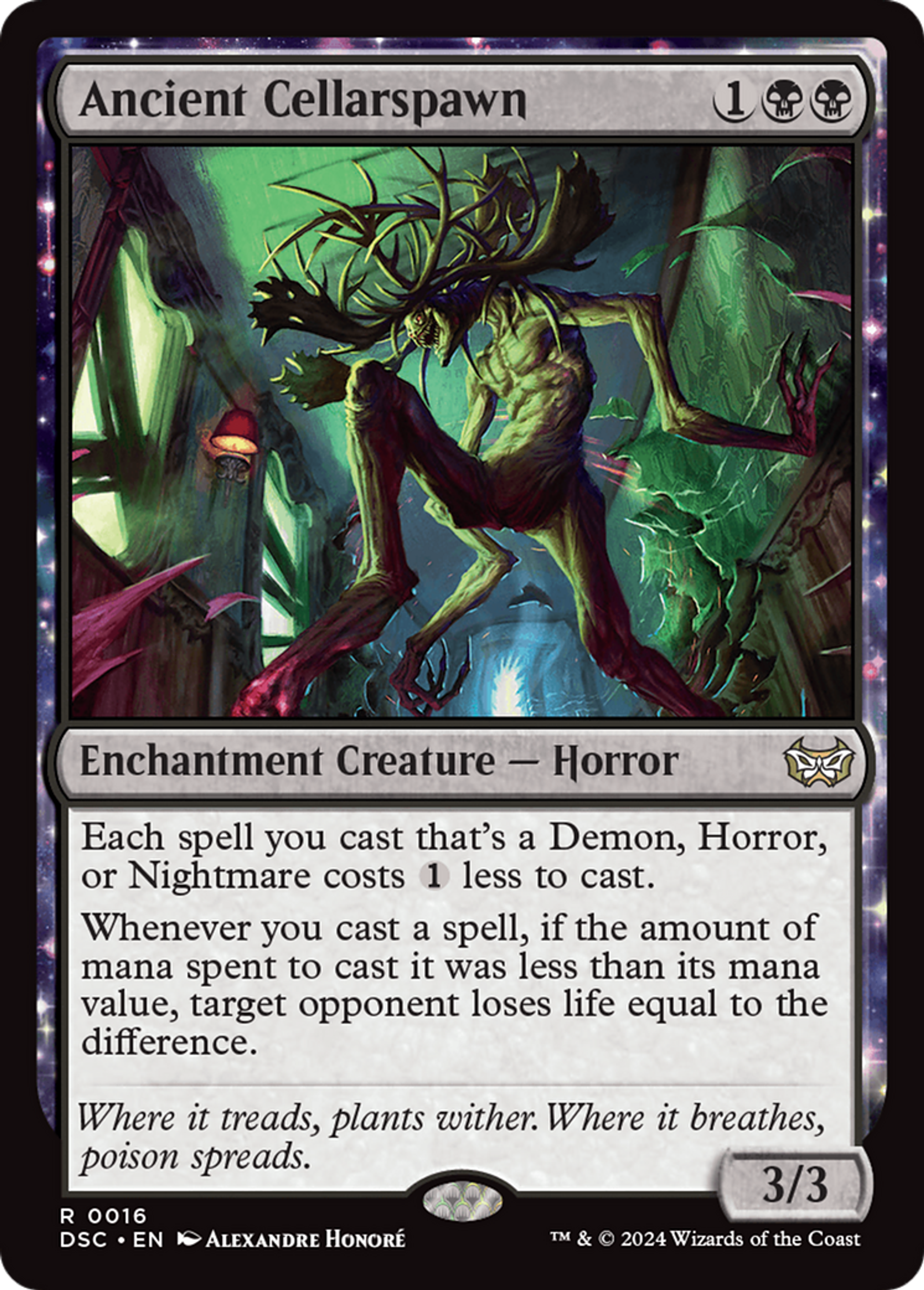 Rejeton de cave ancien — Duskmourn: House of Horror Commander — Magic: The Gathering