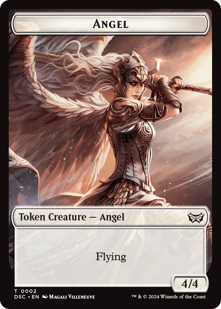 Angel — Duskmourn: House of Horror Commander — Magic: The Gathering