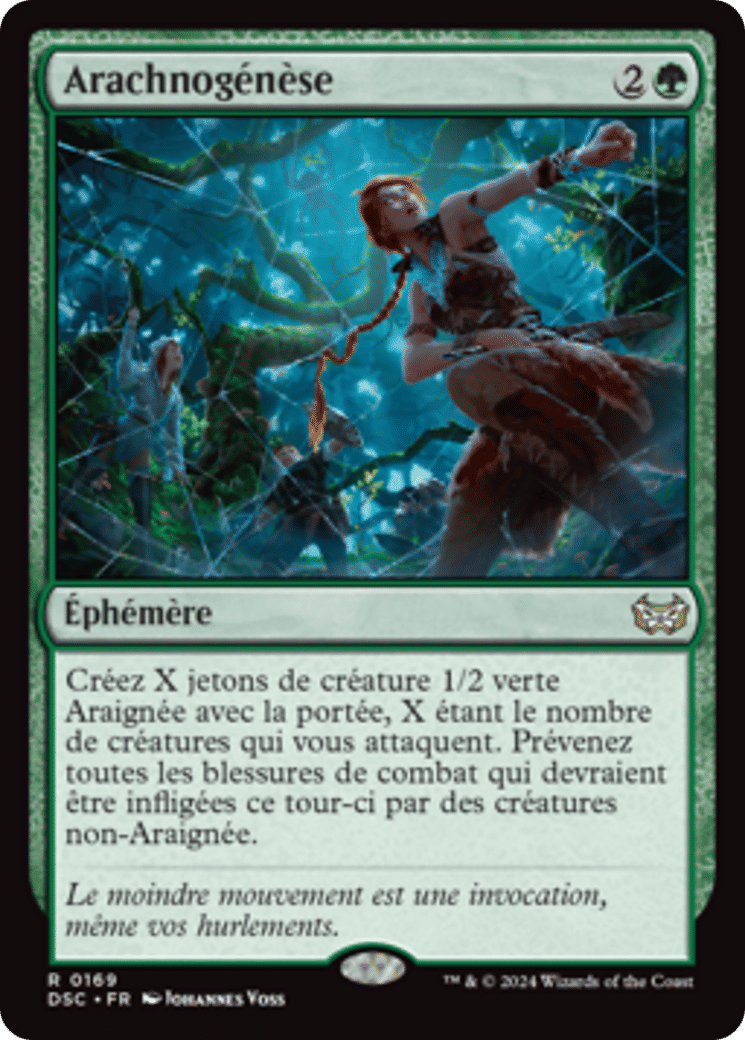 Arachnogénèse — Duskmourn: House of Horror Commander — Magic: The Gathering
