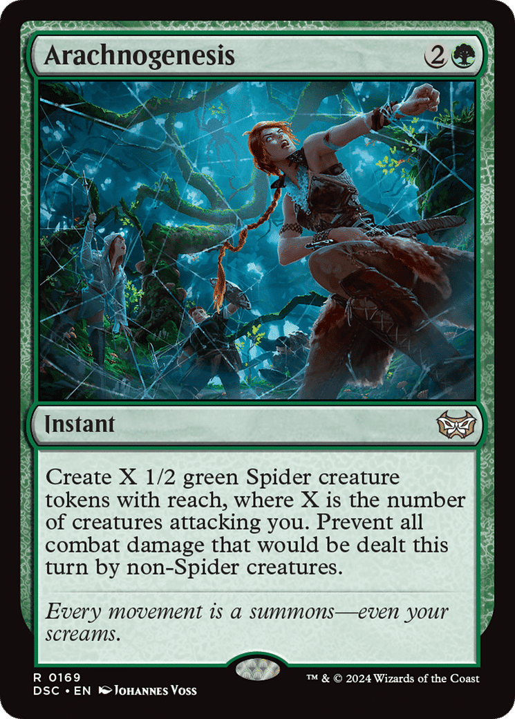 Arachnogenesis — Duskmourn: House of Horror Commander — Magic: The Gathering