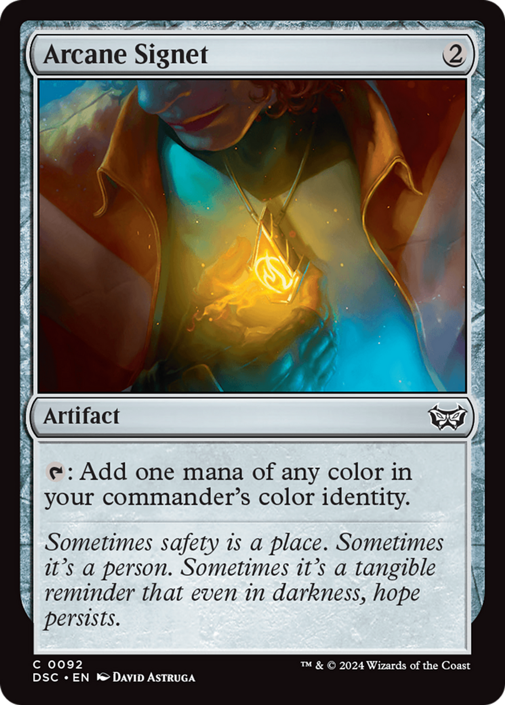 Arcane Signet — Duskmourn: House of Horror Commander — Magic: The Gathering