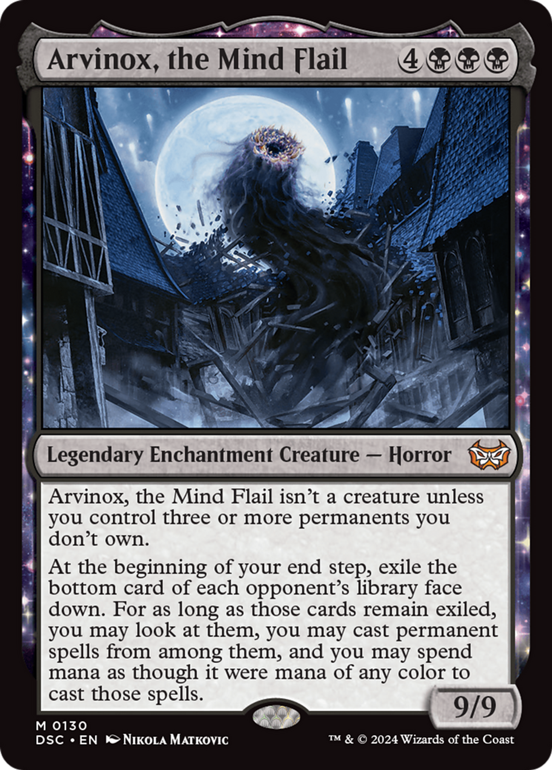 Arvinox, le fléau de l'esprit — Duskmourn: House of Horror Commander — Magic: The Gathering