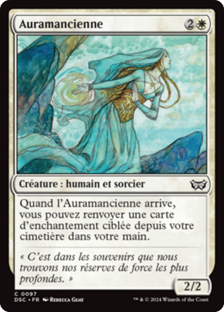 Auramancienne — Duskmourn: House of Horror Commander — Magic: The Gathering