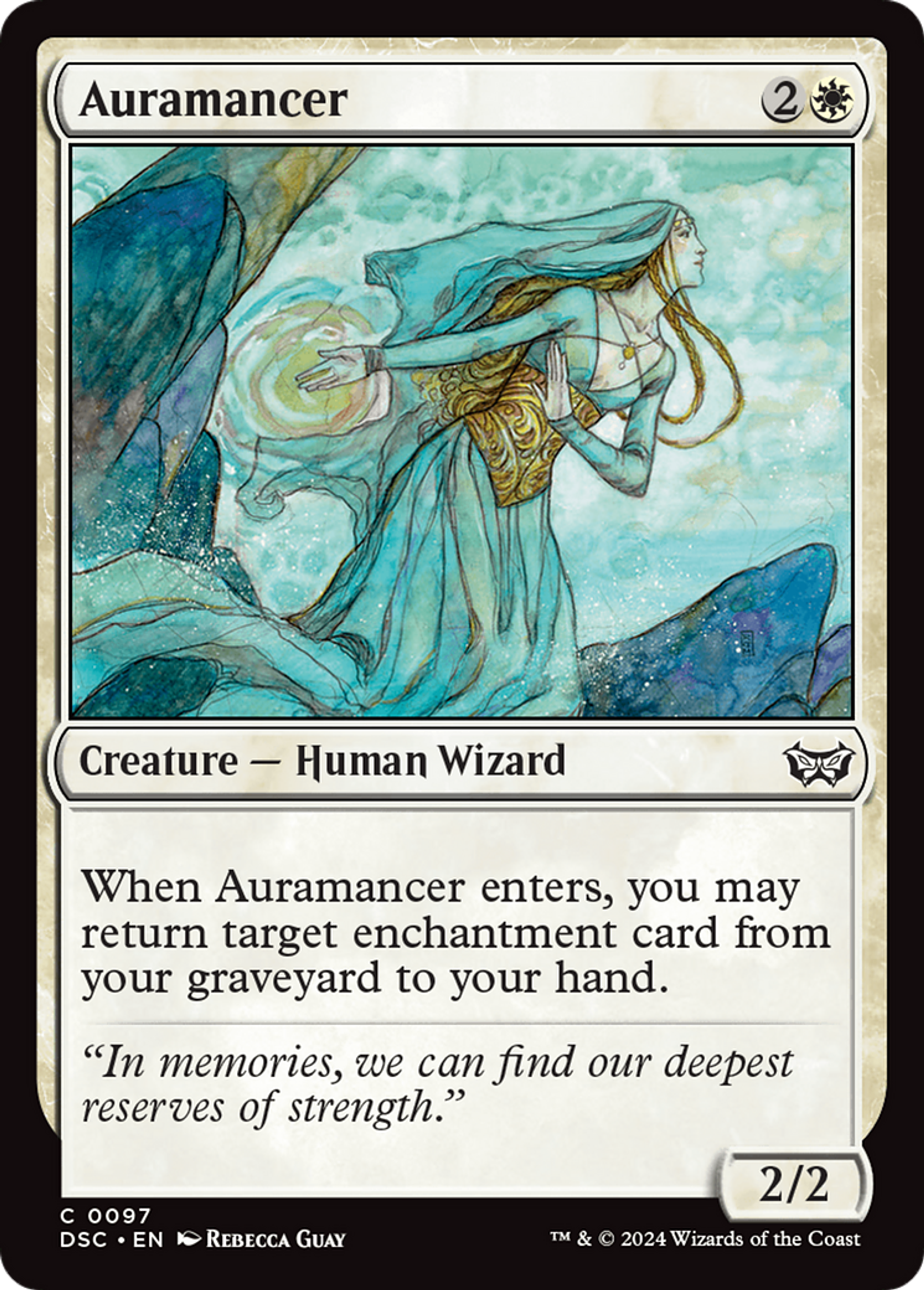 Auramancienne — Duskmourn: House of Horror Commander — Magic: The Gathering