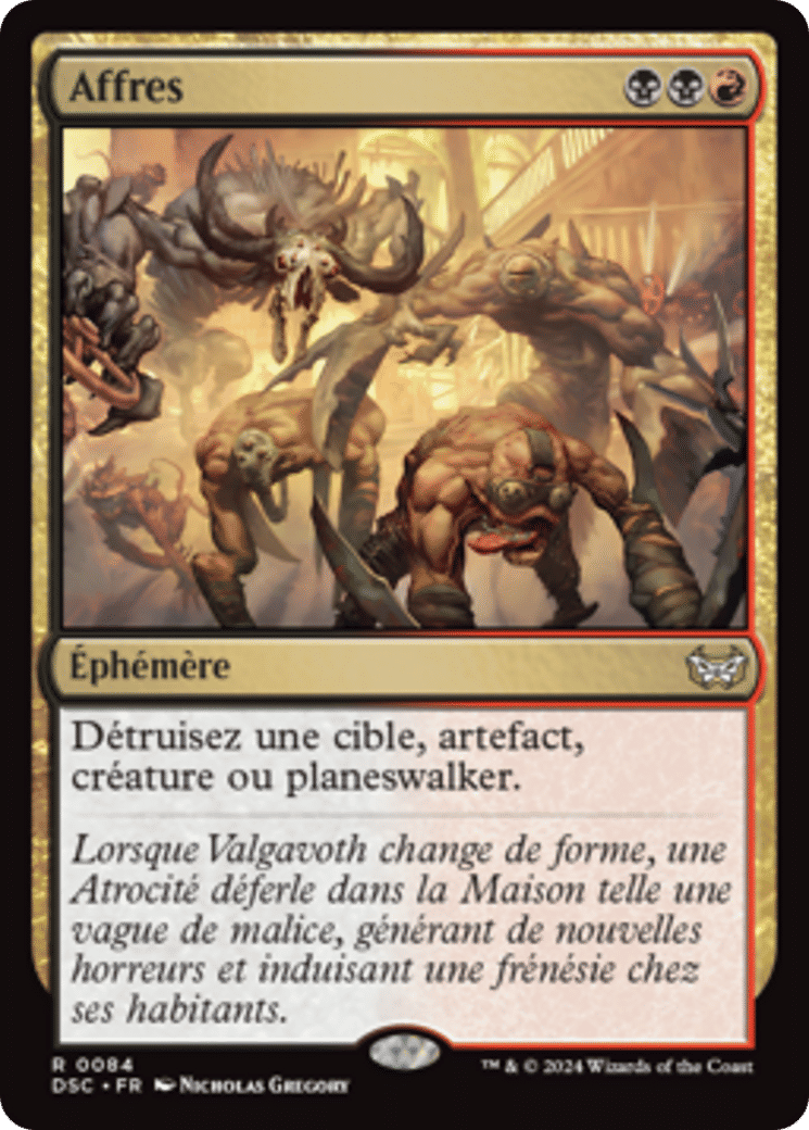 Affres — Duskmourn: House of Horror Commander — Magic: The Gathering