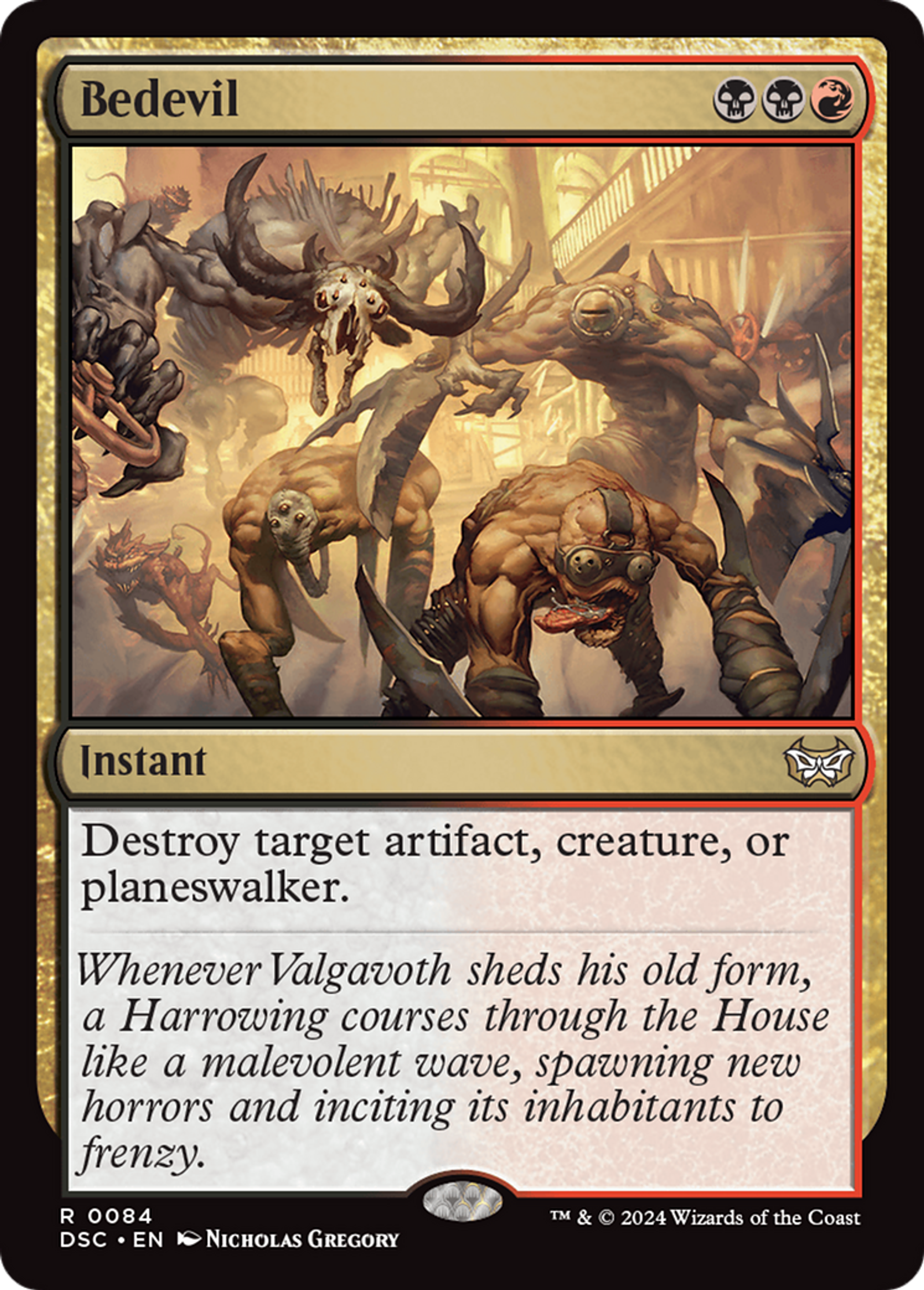 Bedevil — Duskmourn: House of Horror Commander — Magic: The Gathering