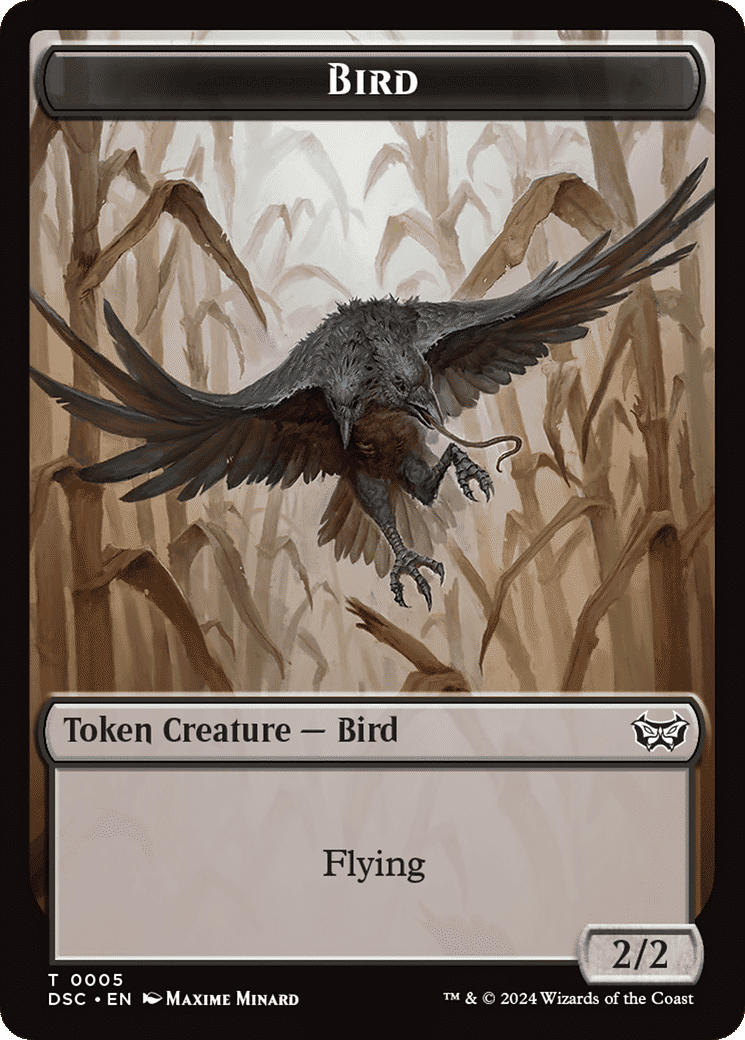 Bird — Duskmourn: House of Horror Commander — Magic: The Gathering