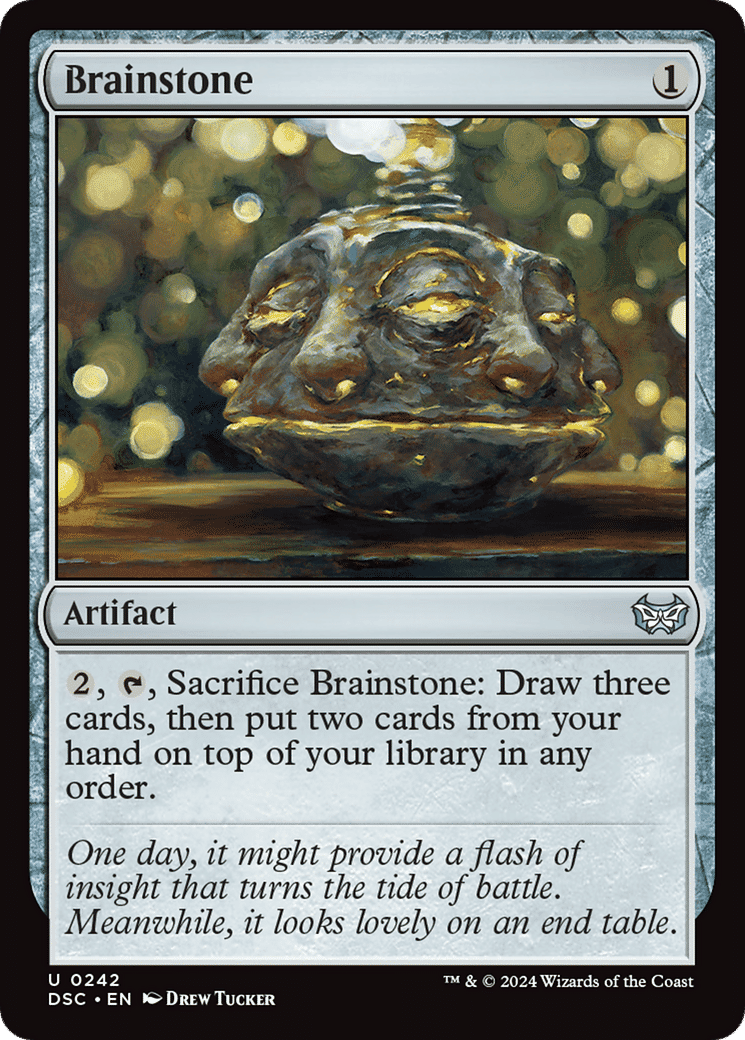 Brainstone — Duskmourn: House of Horror Commander — Magic: The Gathering