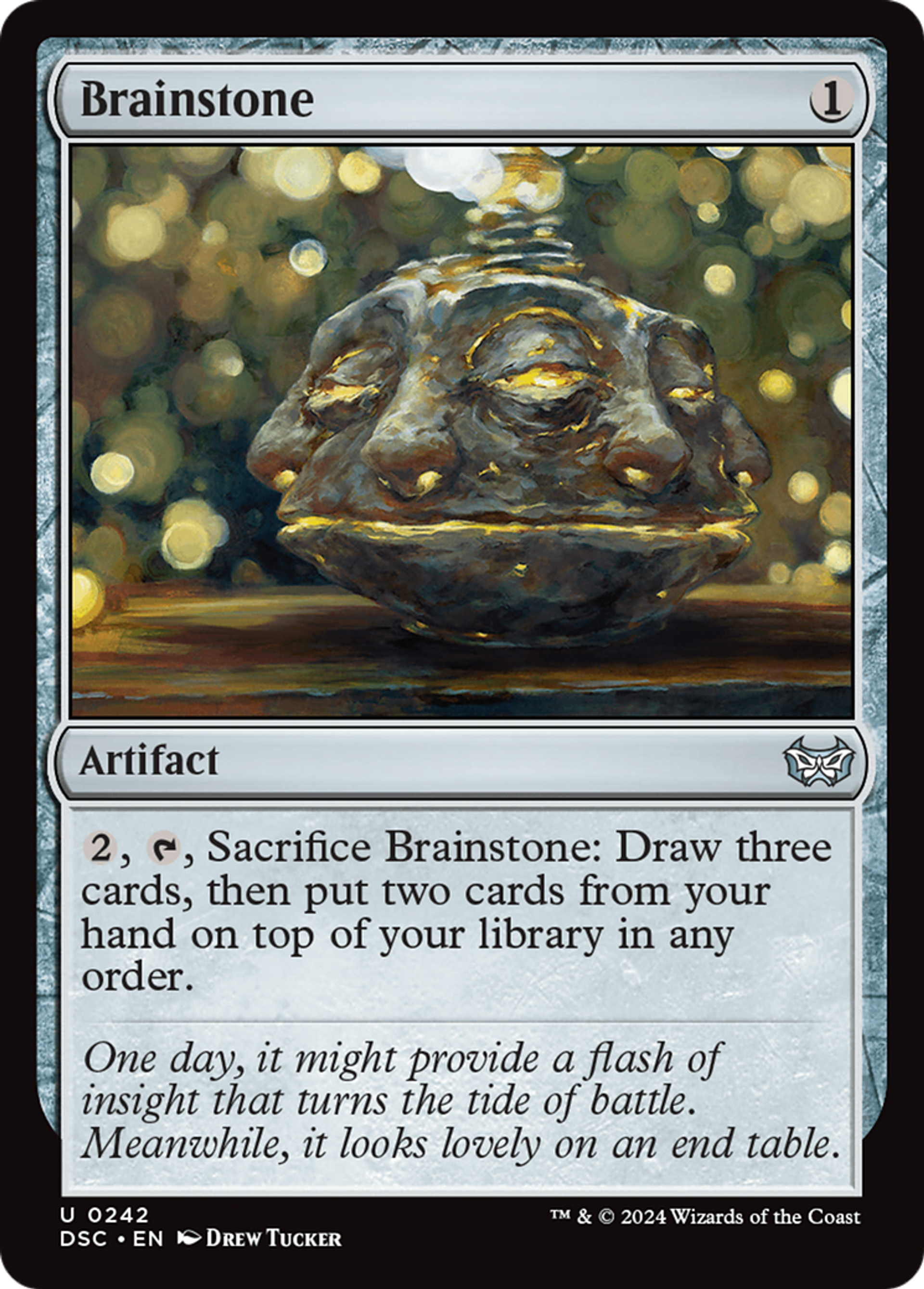 Pierre de méninges — Duskmourn: House of Horror Commander — Magic: The Gathering