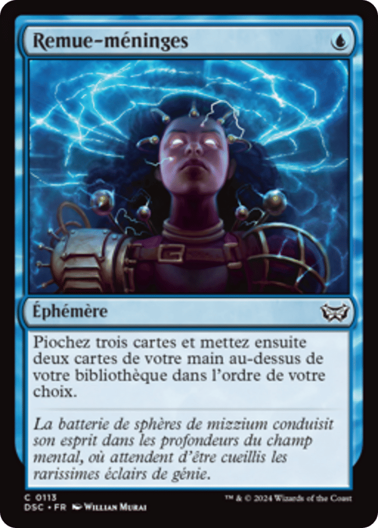 Remue-méninges — Duskmourn: House of Horror Commander — Magic: The Gathering