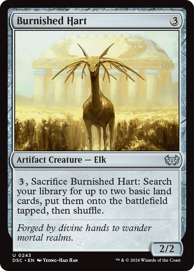 Burnished Hart — Duskmourn: House of Horror Commander — Magic: The Gathering