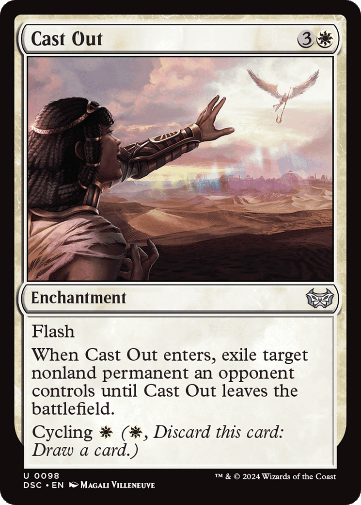 Cast Out — Duskmourn: House of Horror Commander — Magic: The Gathering