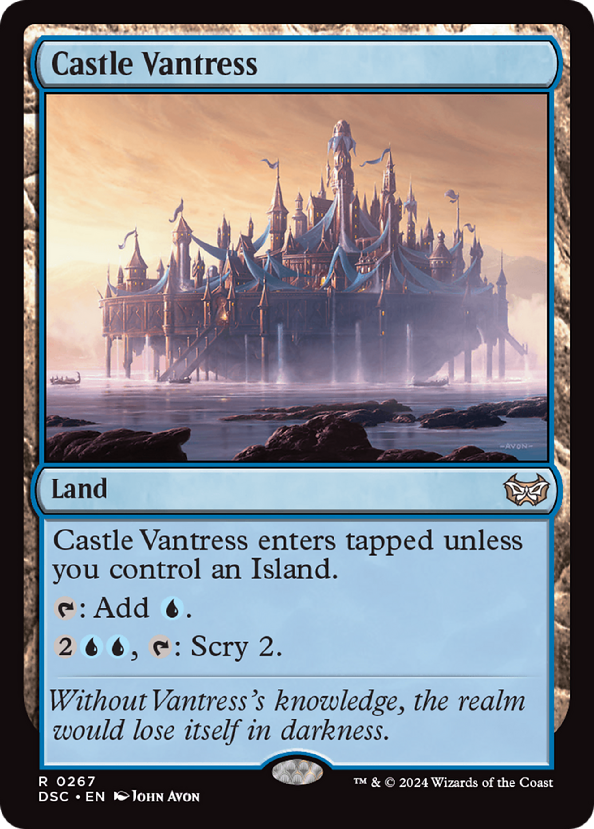 Château Vantress — Duskmourn: House of Horror Commander — Magic: The Gathering