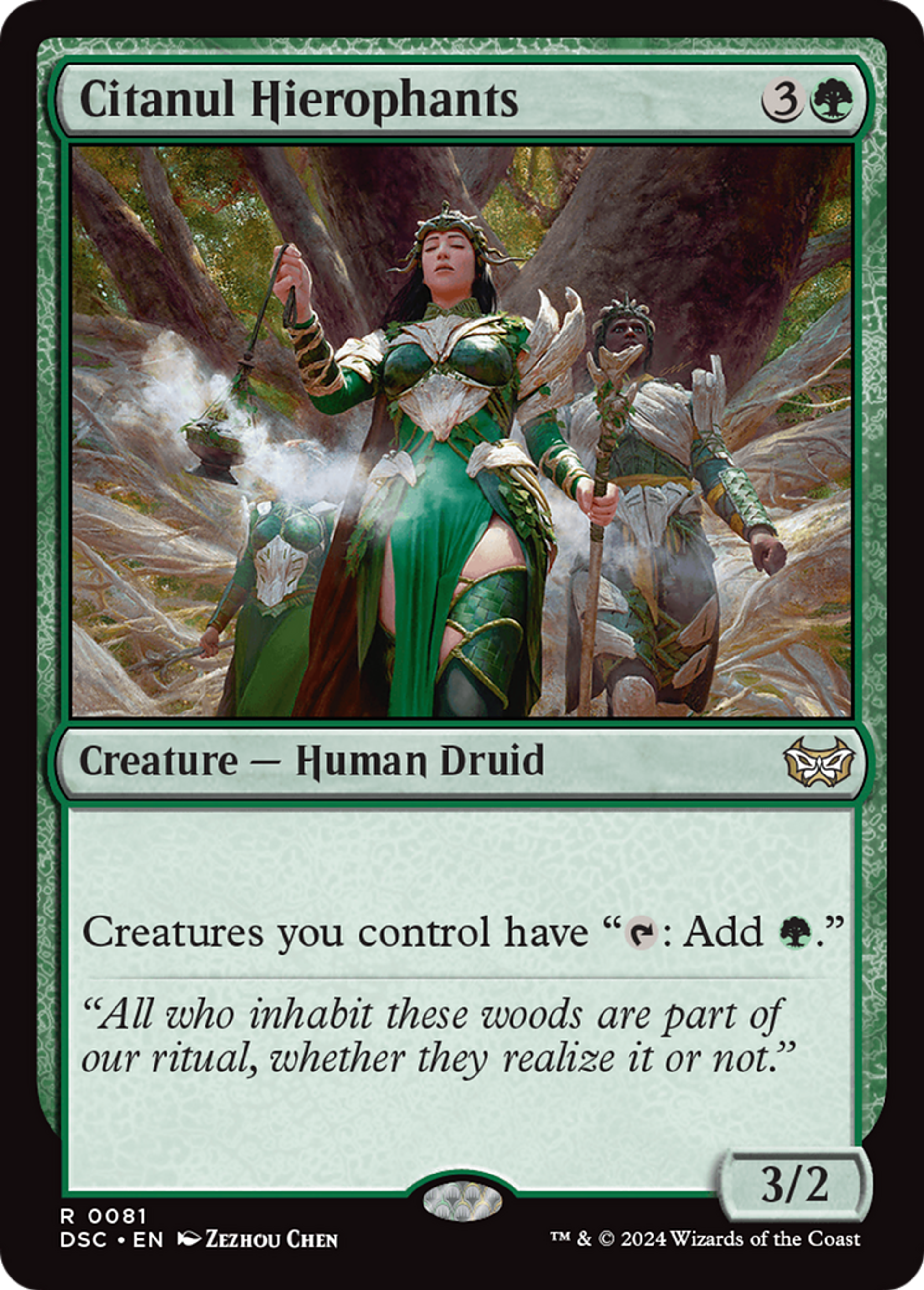 Hiérophantes de Citalune — Duskmourn: House of Horror Commander — Magic: The Gathering