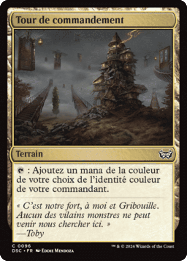 Tour de commandement — Duskmourn: House of Horror Commander — Magic: The Gathering