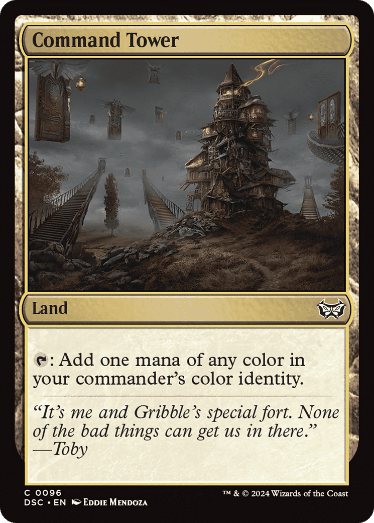 Command Tower — Duskmourn: House of Horror Commander — Magic: The Gathering