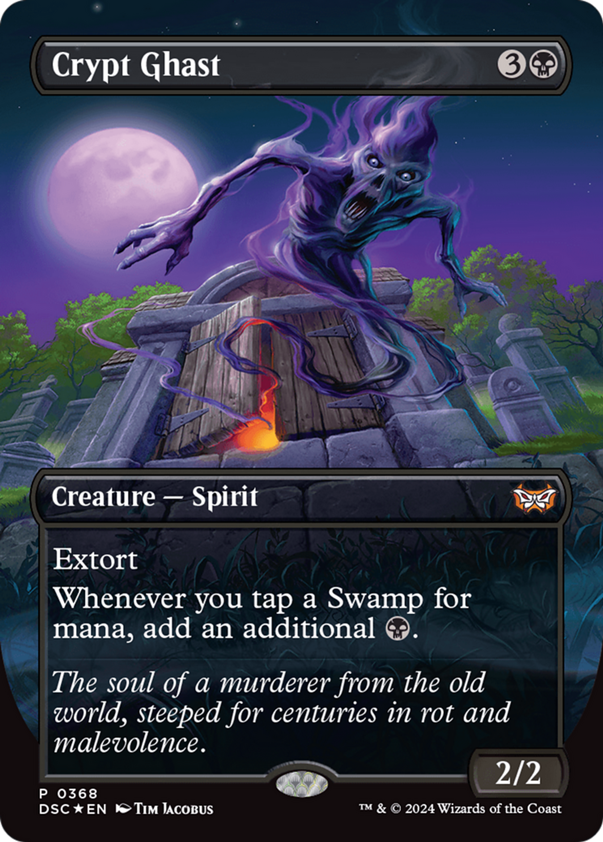 Crypt Ghast — Duskmourn: House of Horror Commander — Magic: The Gathering