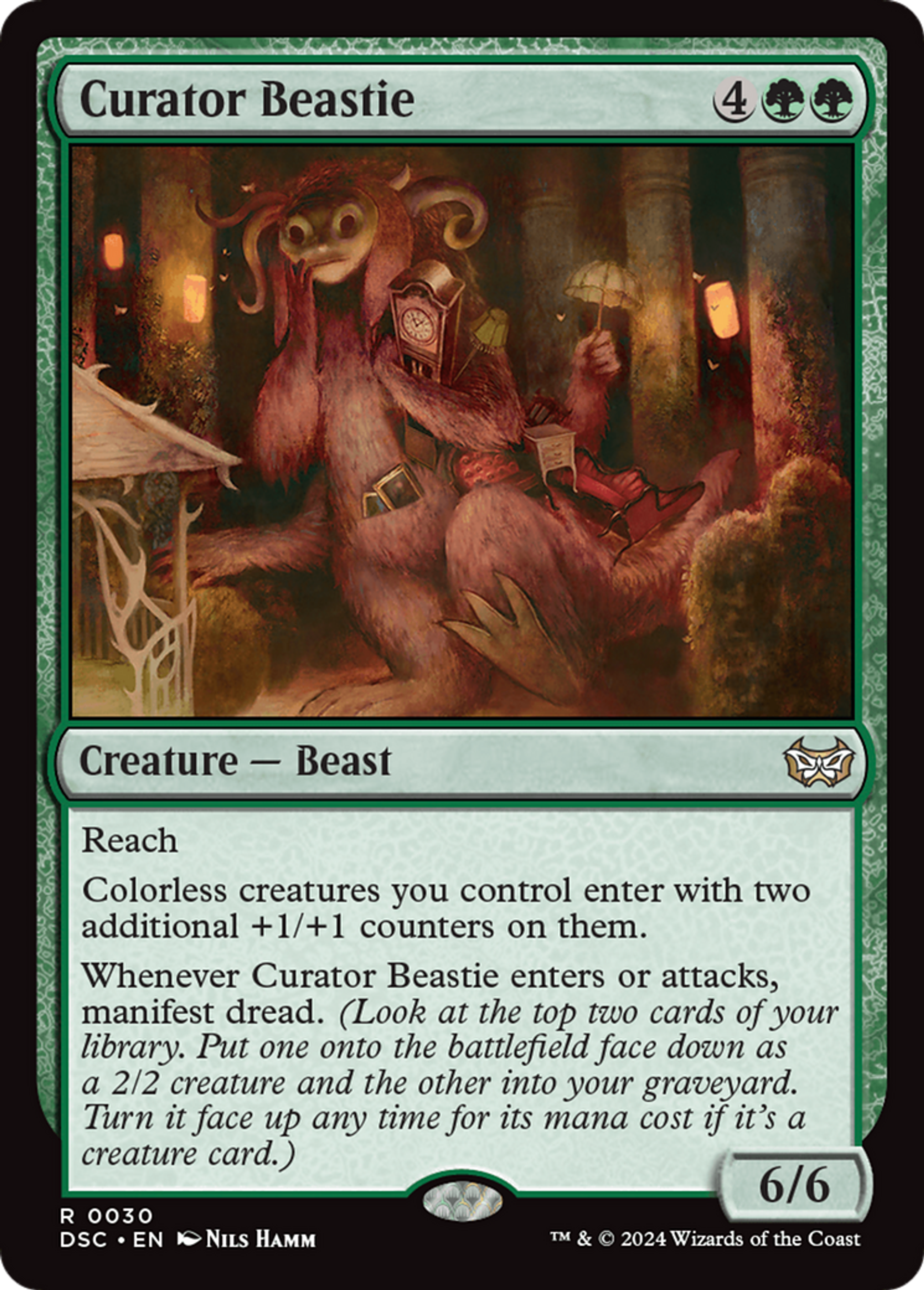 Bestiole conservatrice — Duskmourn: House of Horror Commander — Magic: The Gathering