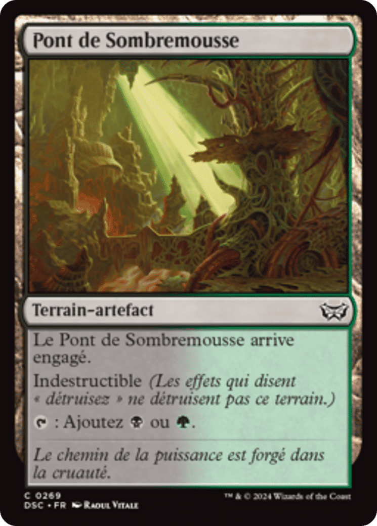 Pont de Sombremousse — Duskmourn: House of Horror Commander — Magic: The Gathering