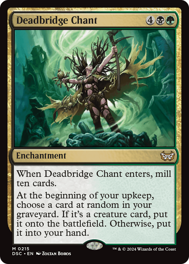 Deadbridge Chant — Duskmourn: House of Horror Commander — Magic: The Gathering
