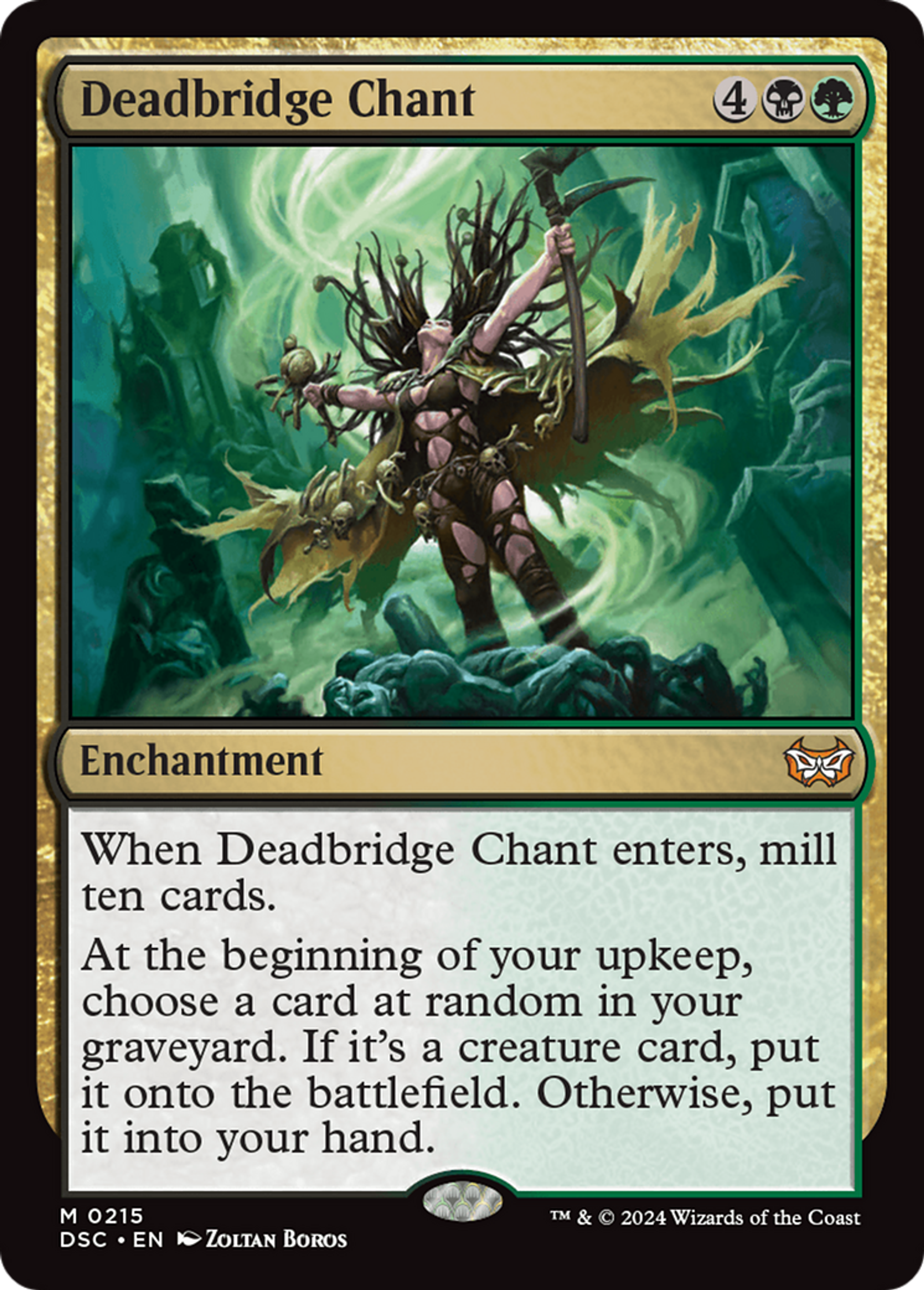Chant de Mortepont — Duskmourn: House of Horror Commander — Magic: The Gathering