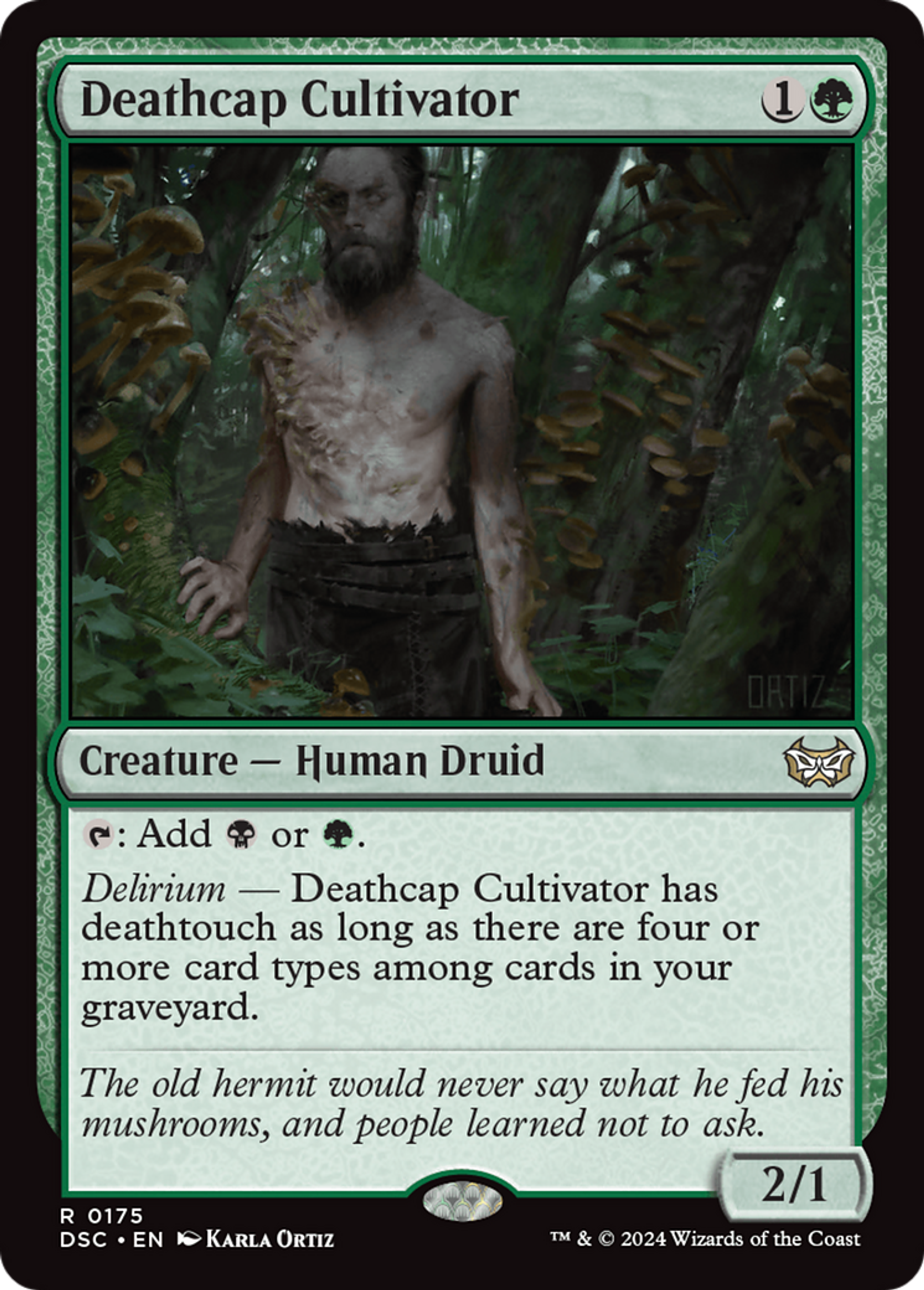 Cultivateur d'oronges brunes — Duskmourn: House of Horror Commander — Magic: The Gathering