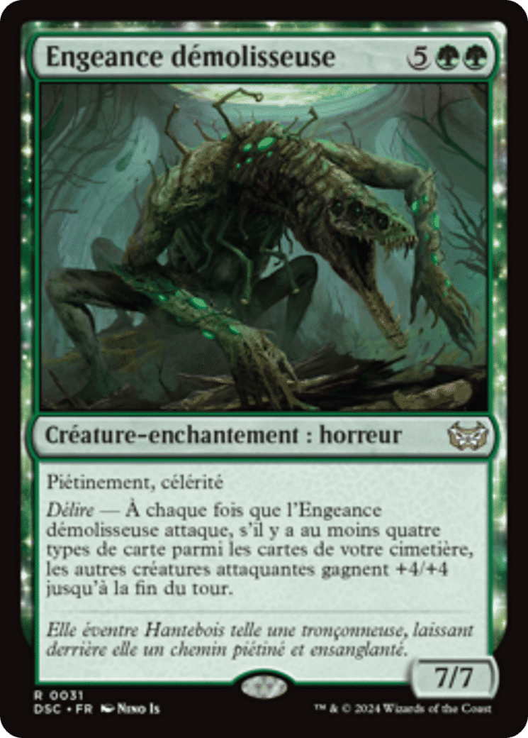Engeance démolisseuse — Duskmourn: House of Horror Commander — Magic: The Gathering