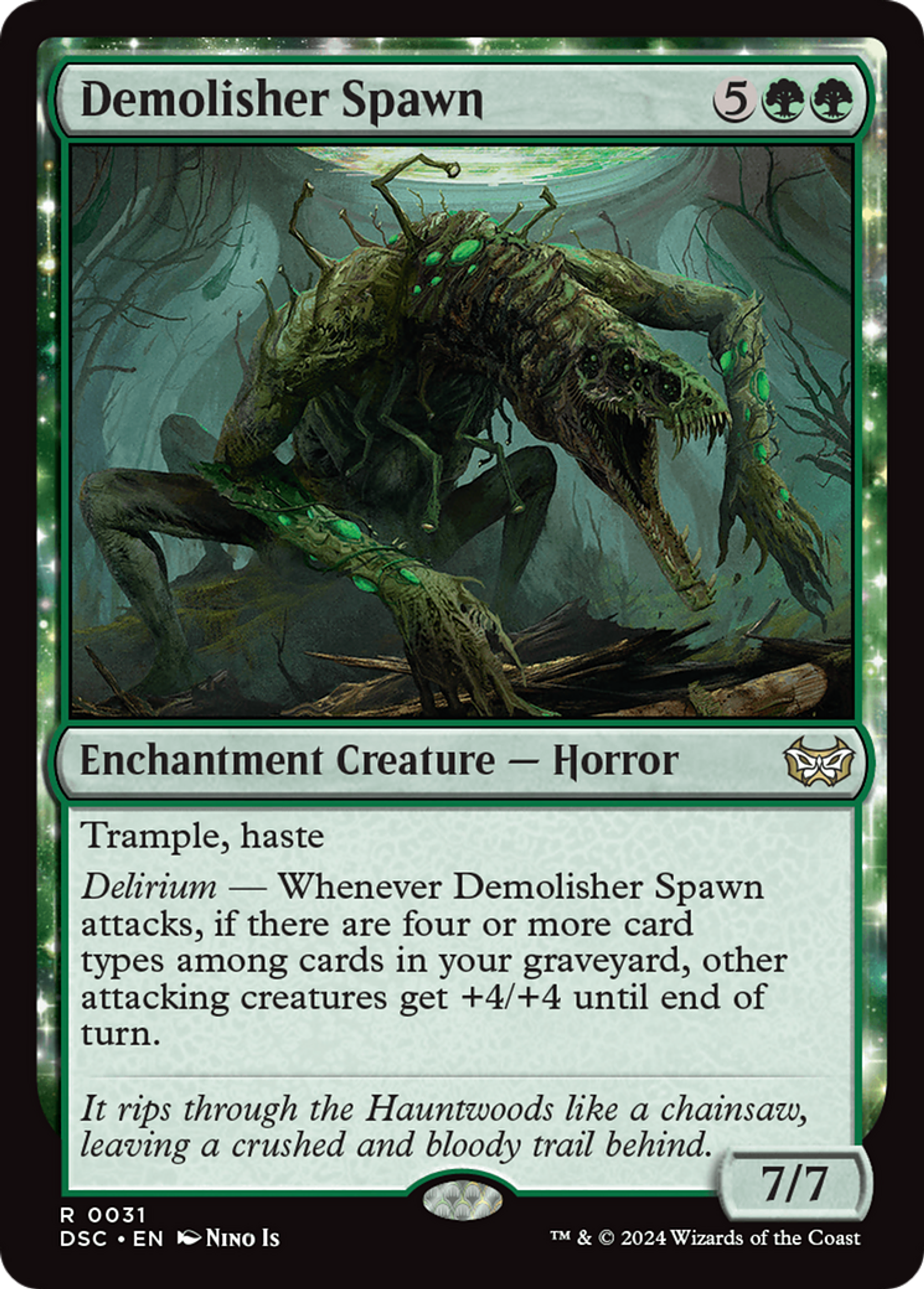 Engeance démolisseuse — Duskmourn: House of Horror Commander — Magic: The Gathering