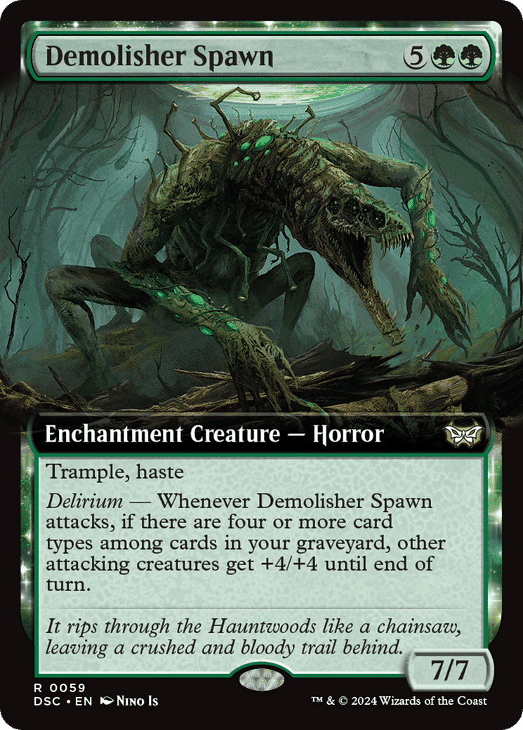 Demolisher Spawn — Duskmourn: House of Horror Commander — Magic: The Gathering