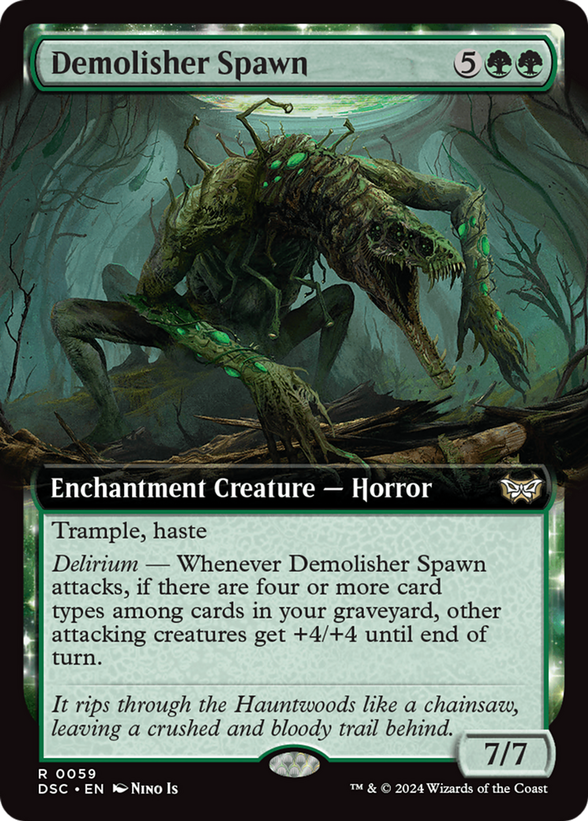 Demolisher Spawn — Duskmourn: House of Horror Commander — Magic: The Gathering