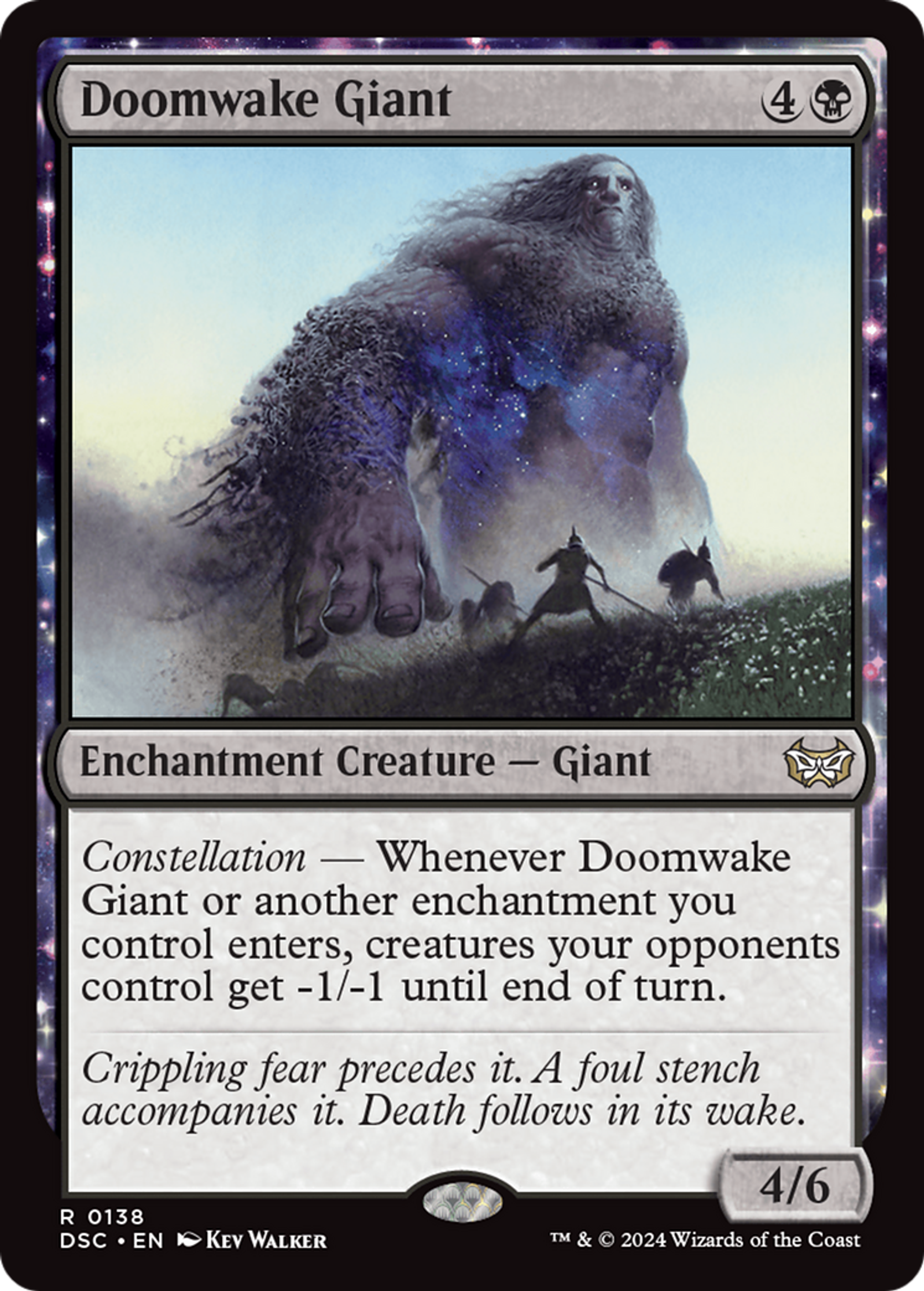 Géant au sillage funeste — Duskmourn: House of Horror Commander — Magic: The Gathering