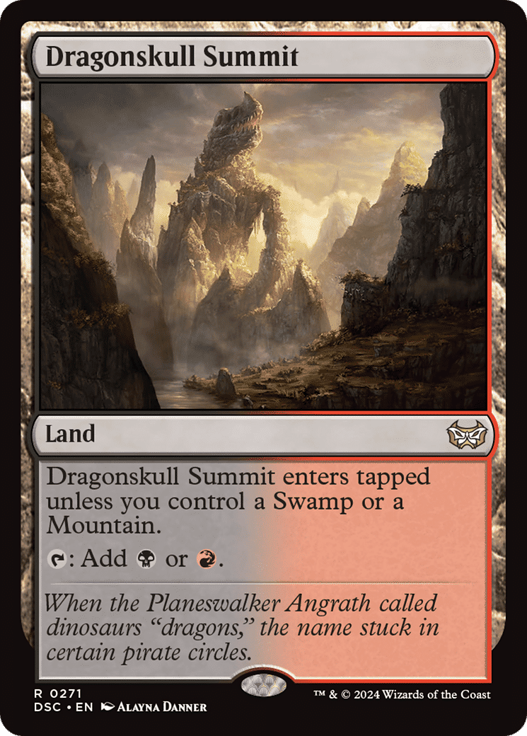 Dragonskull Summit — Duskmourn: House of Horror Commander — Magic: The Gathering