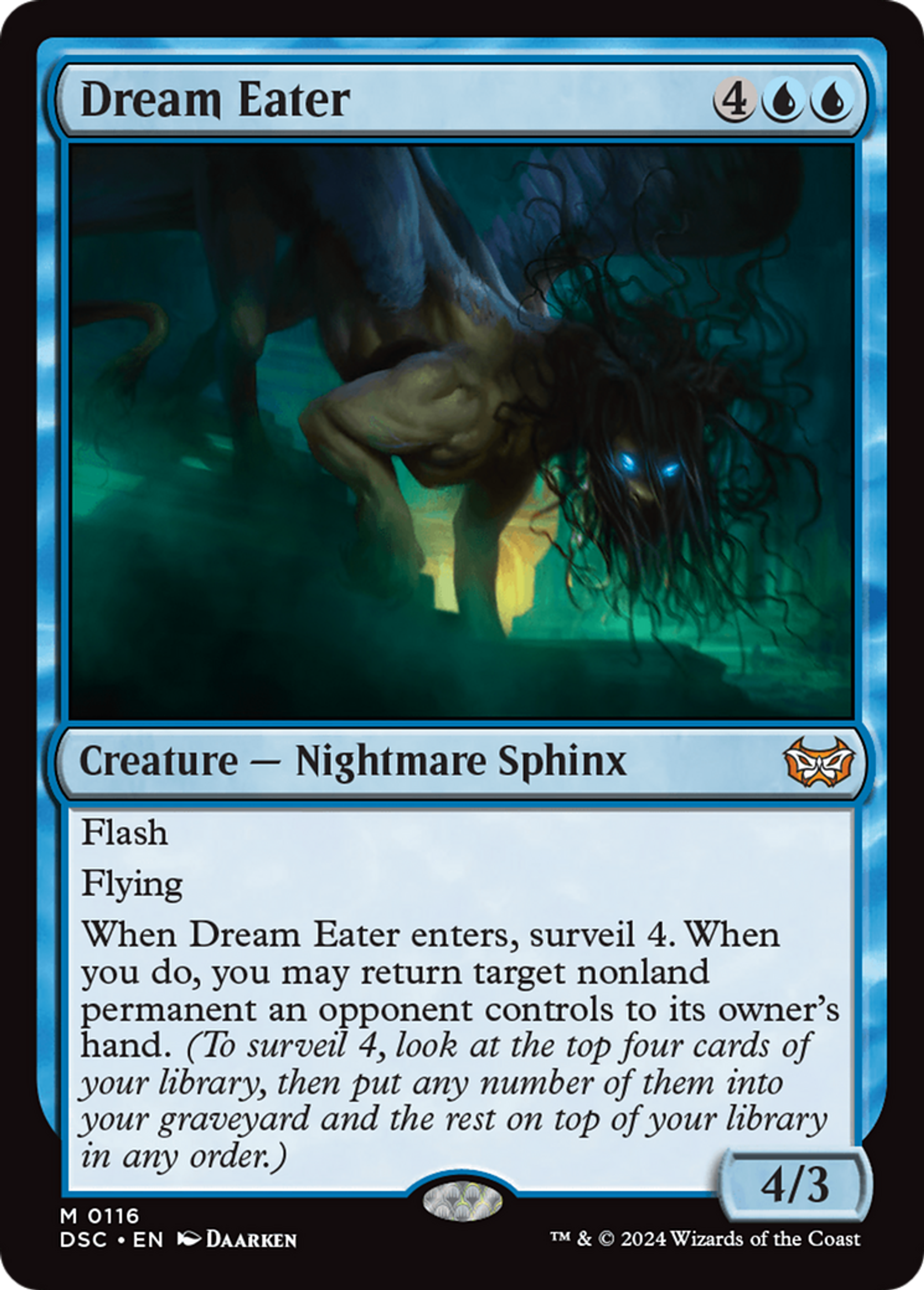 Dévoreur de rêves — Duskmourn: House of Horror Commander — Magic: The Gathering