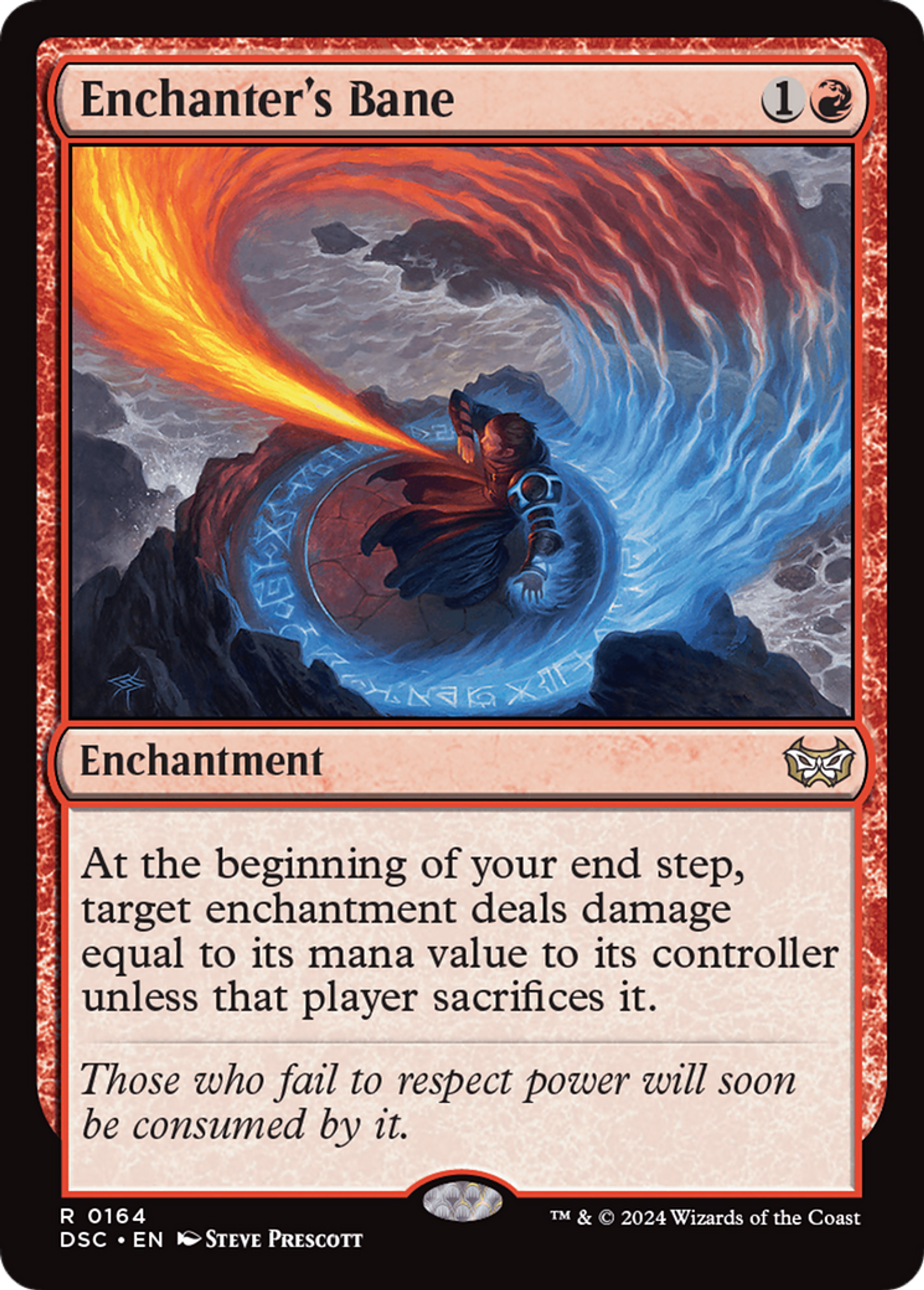 Fléau de l'enchanteur — Duskmourn: House of Horror Commander — Magic: The Gathering