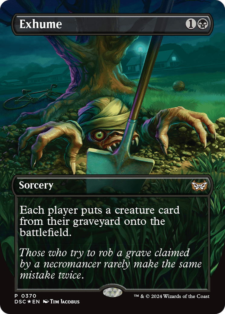 Exhume — Duskmourn: House of Horror Commander — Magic: The Gathering