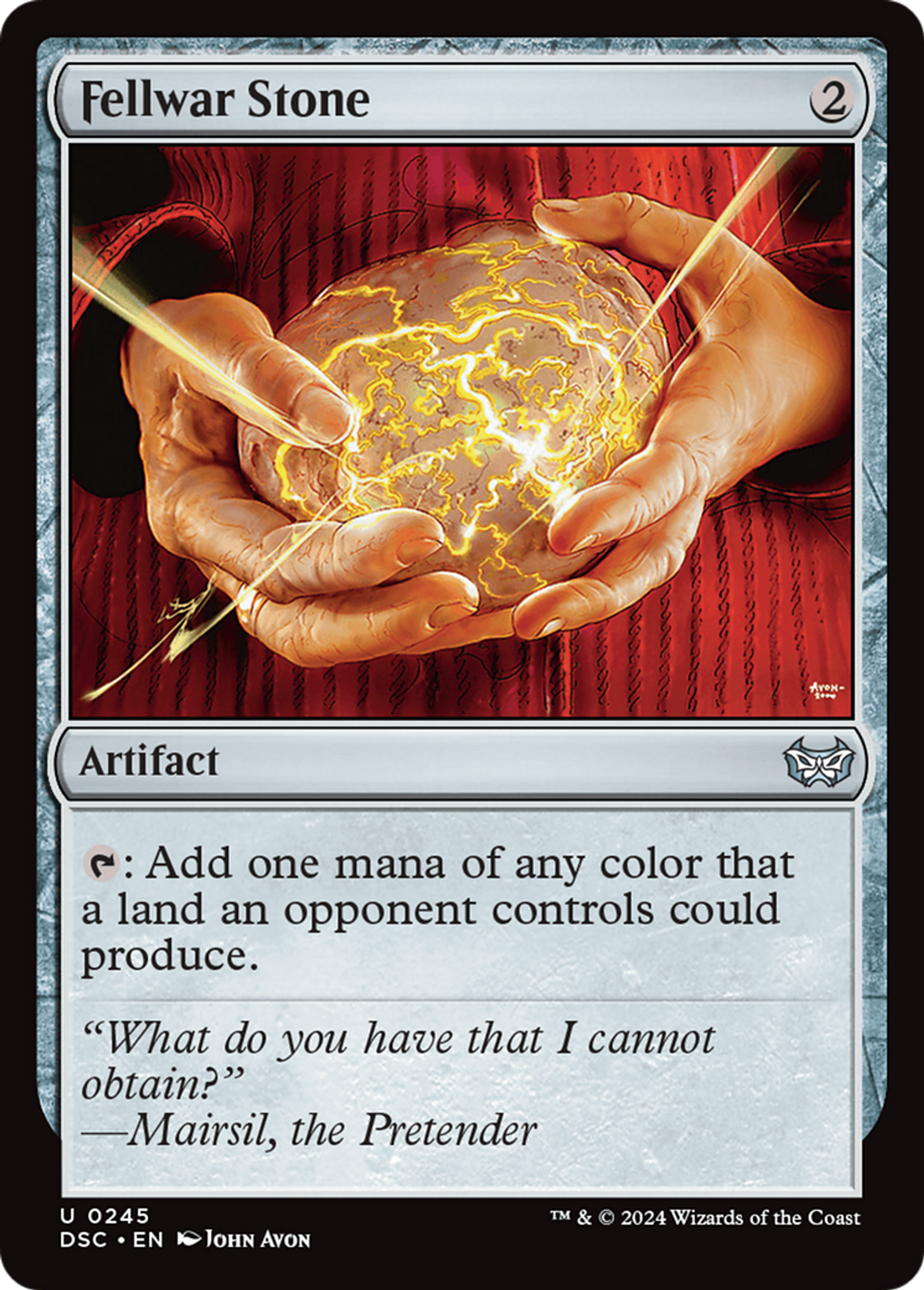 Fellwar Stone — Duskmourn: House of Horror Commander — Magic: The Gathering