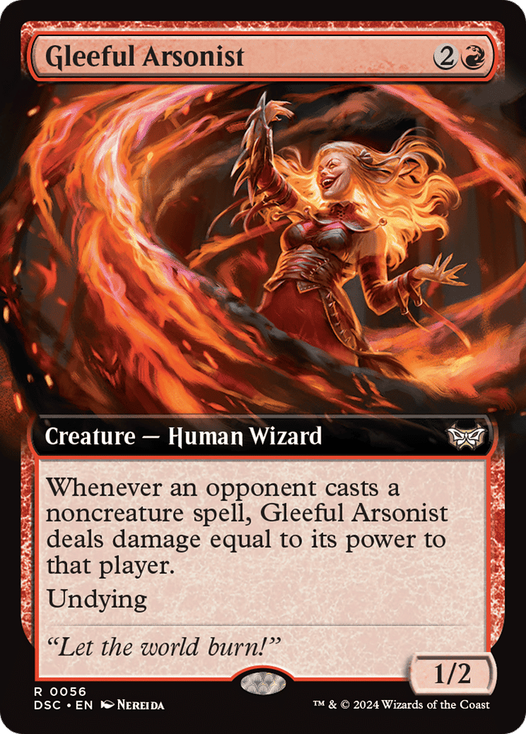 Gleeful Arsonist — Duskmourn: House of Horror Commander — Magic: The Gathering